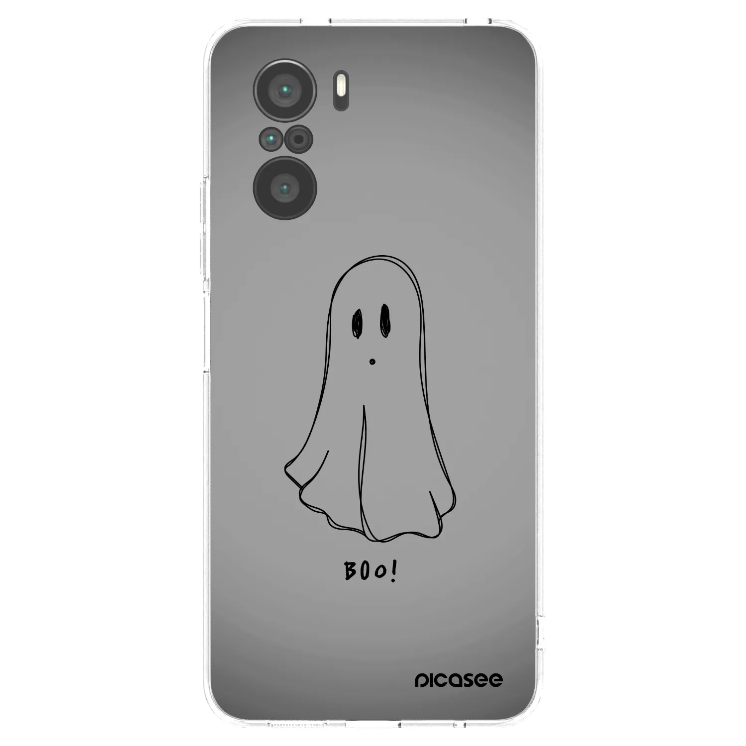 Picasee silikonski prozorni ovitek za Xiaomi Poco F3 - Ghost