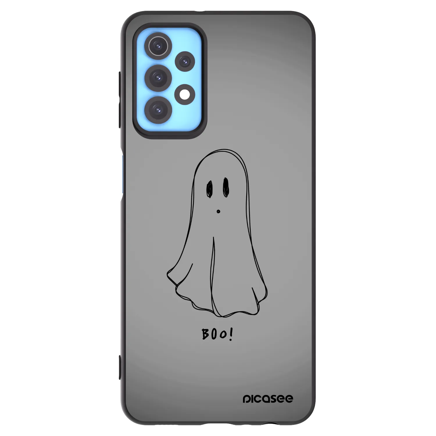 Picasee silikonski črni ovitek za Samsung Galaxy A32 4G SM-A325F - Ghost