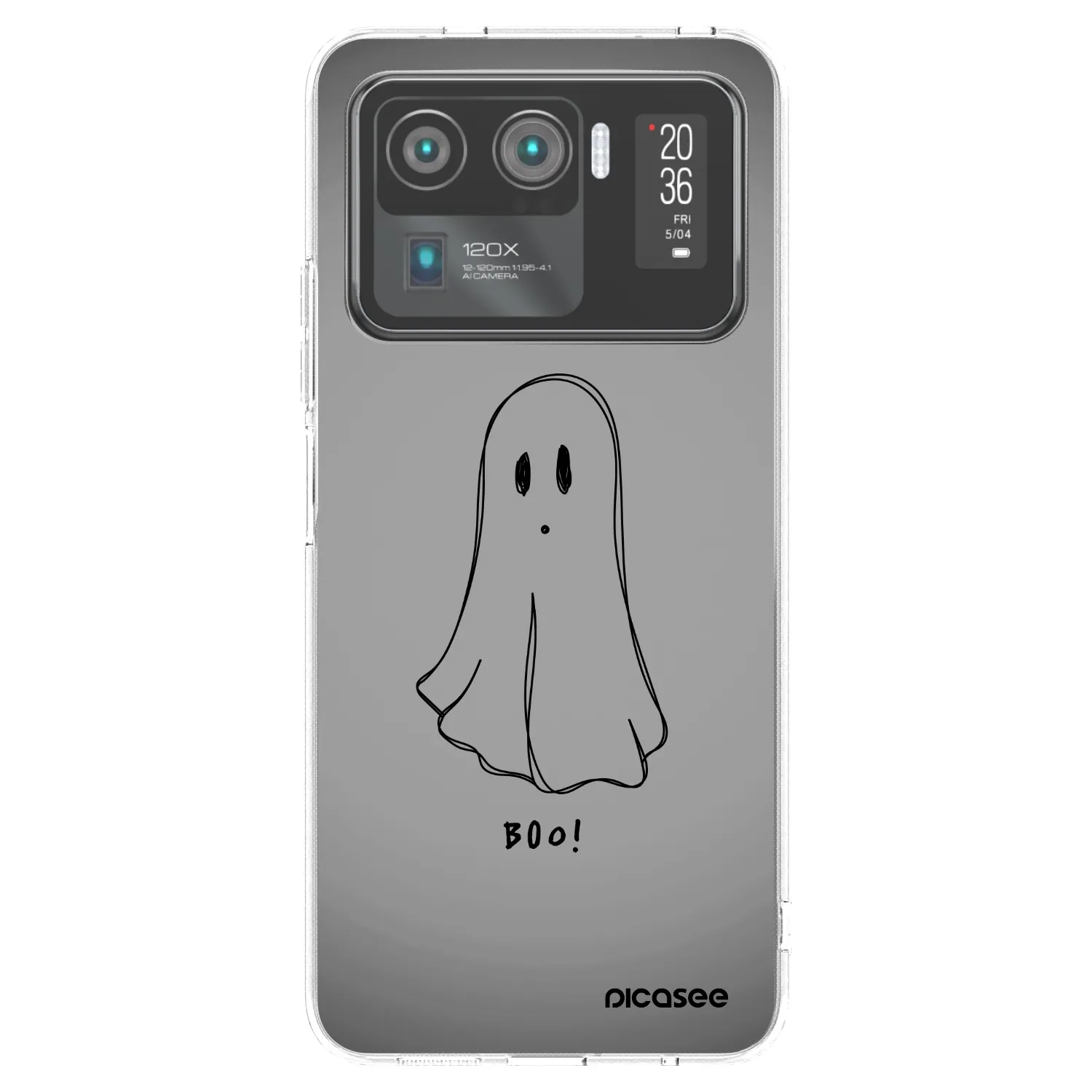 Picasee silikonski prozorni ovitek za Xiaomi Mi 11 Ultra - Ghost
