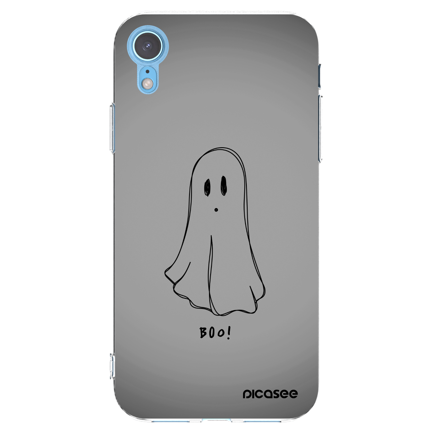 Picasee silikonski prozorni ovitek za Apple iPhone XR - Ghost