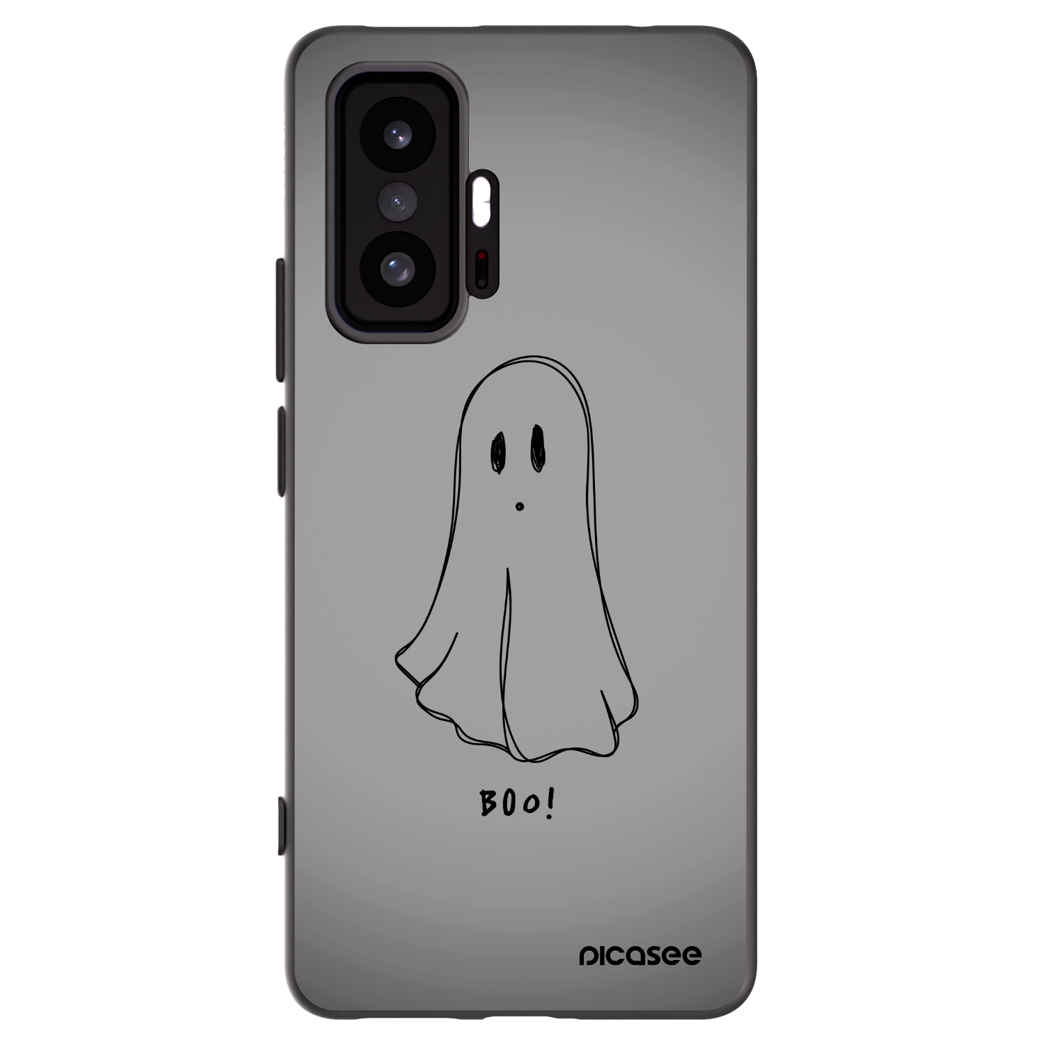 Picasee silikonski črni ovitek za Xiaomi 11T - Ghost