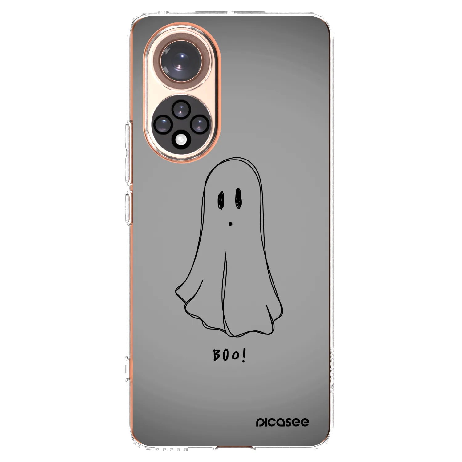 Picasee silikonski prozorni ovitek za Honor 50 5G - Ghost