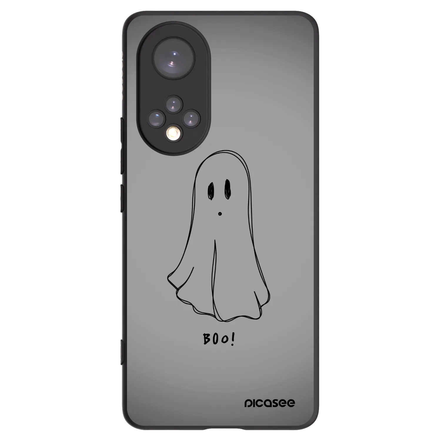 Picasee silikonski črni ovitek za Huawei Nova 9 - Ghost