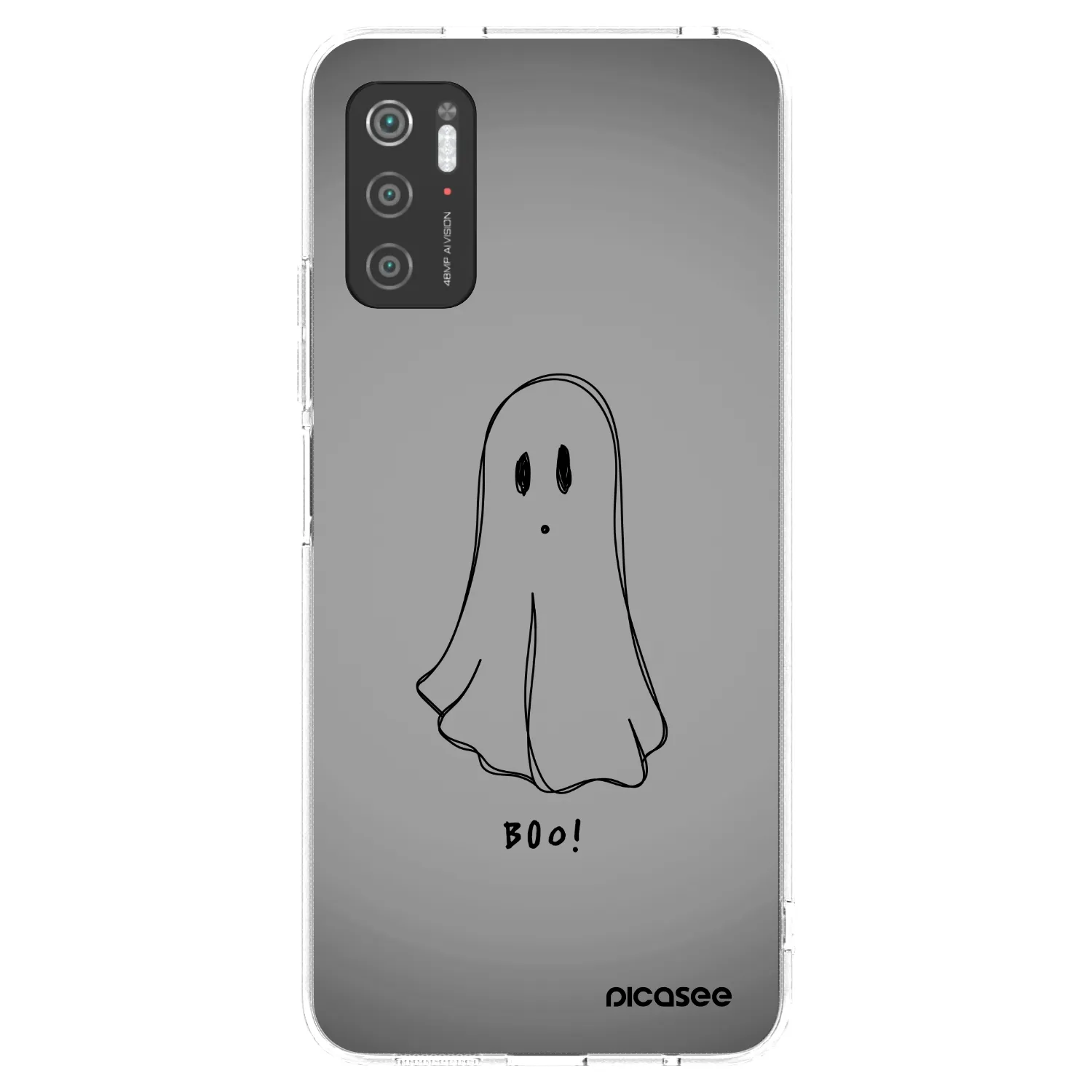 Picasee silikonski prozorni ovitek za Xiaomi Poco M3 Pro 5G - Ghost
