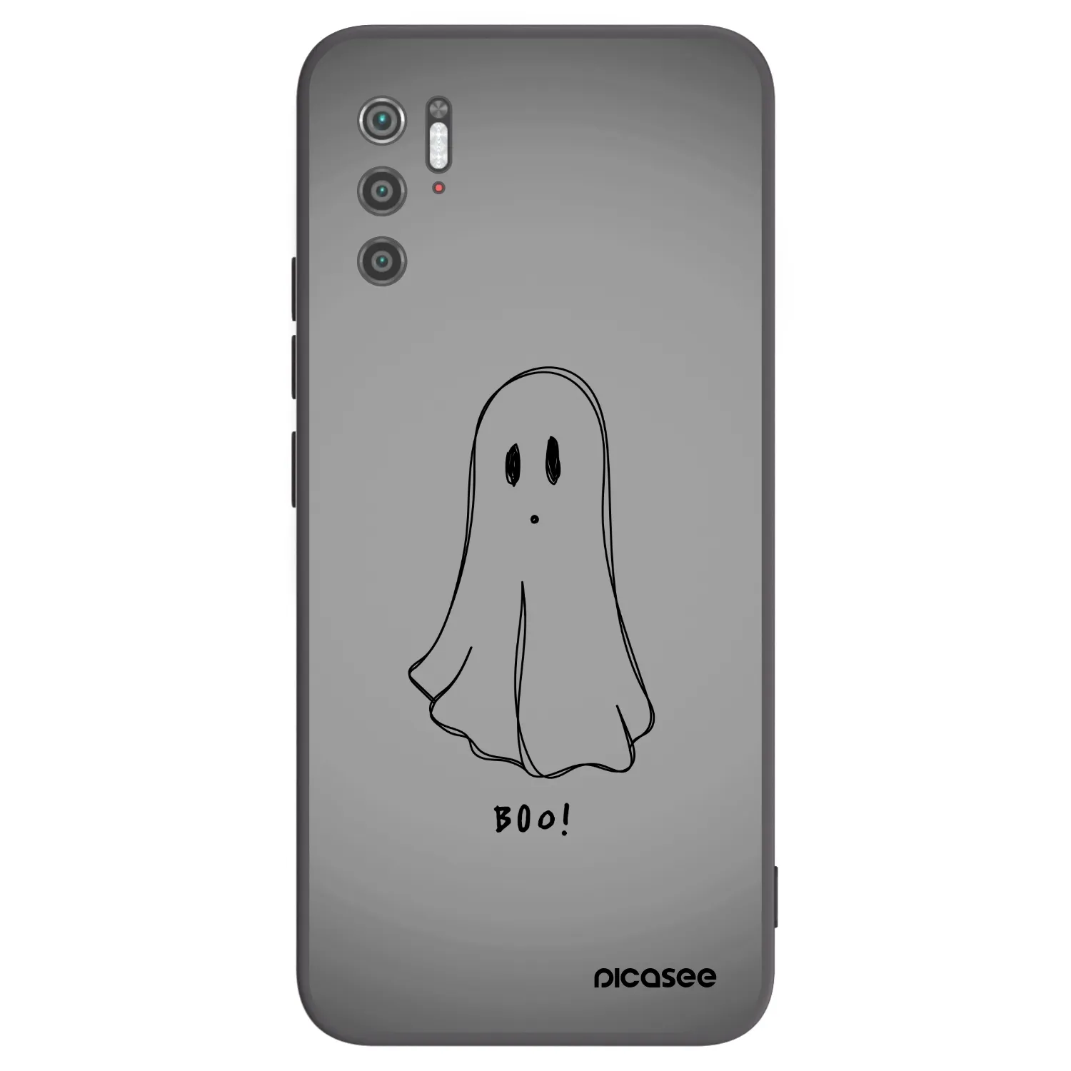 Picasee silikonski črni ovitek za Xiaomi Poco M3 Pro 5G - Ghost