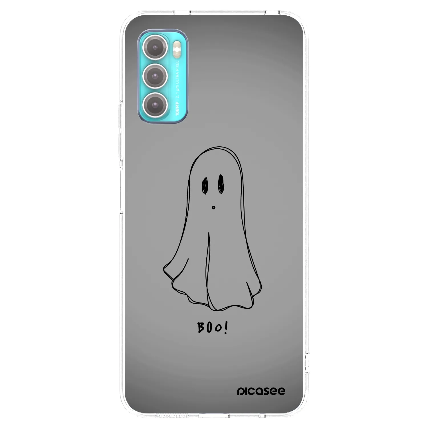Picasee silikonski prozorni ovitek za Motorola Moto G60 - Ghost