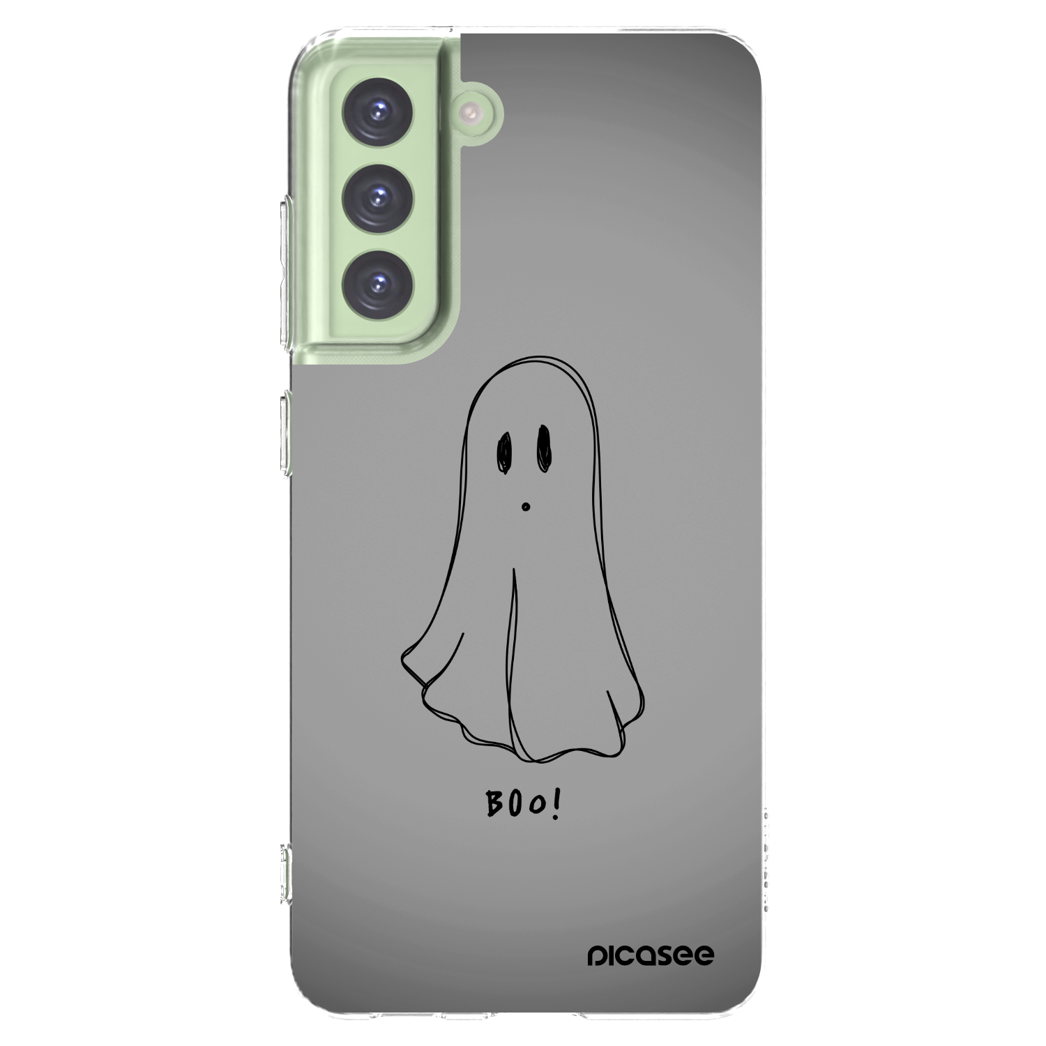 Picasee silikonski prozorni ovitek za Samsung Galaxy S21 FE 5G - Ghost
