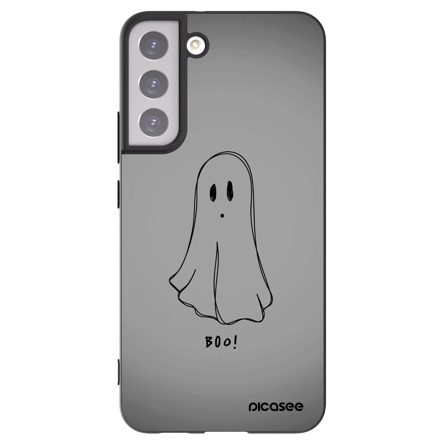 Picasee silikonski črni ovitek za Samsung Galaxy S22+ 5G - Ghost