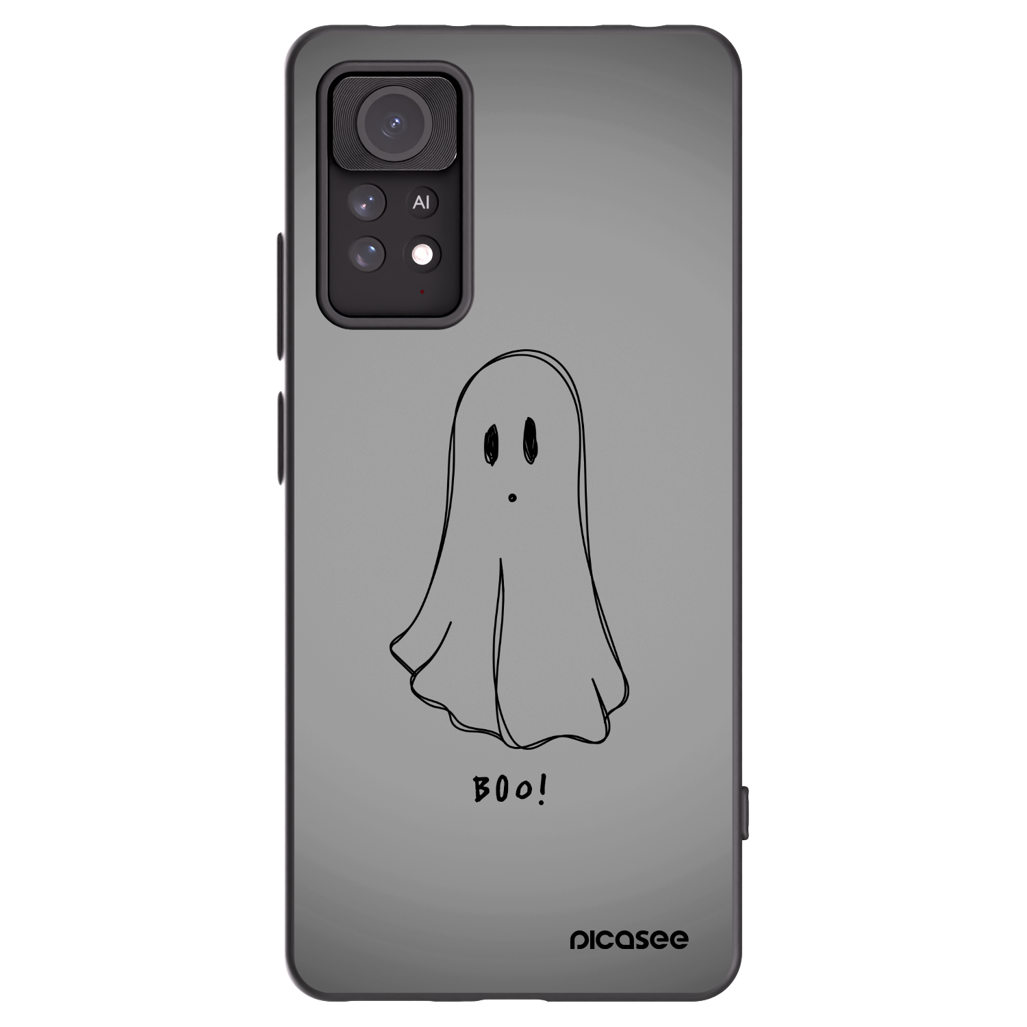 Picasee silikonski črni ovitek za Xiaomi Redmi Note 11 Pro 5G - Ghost