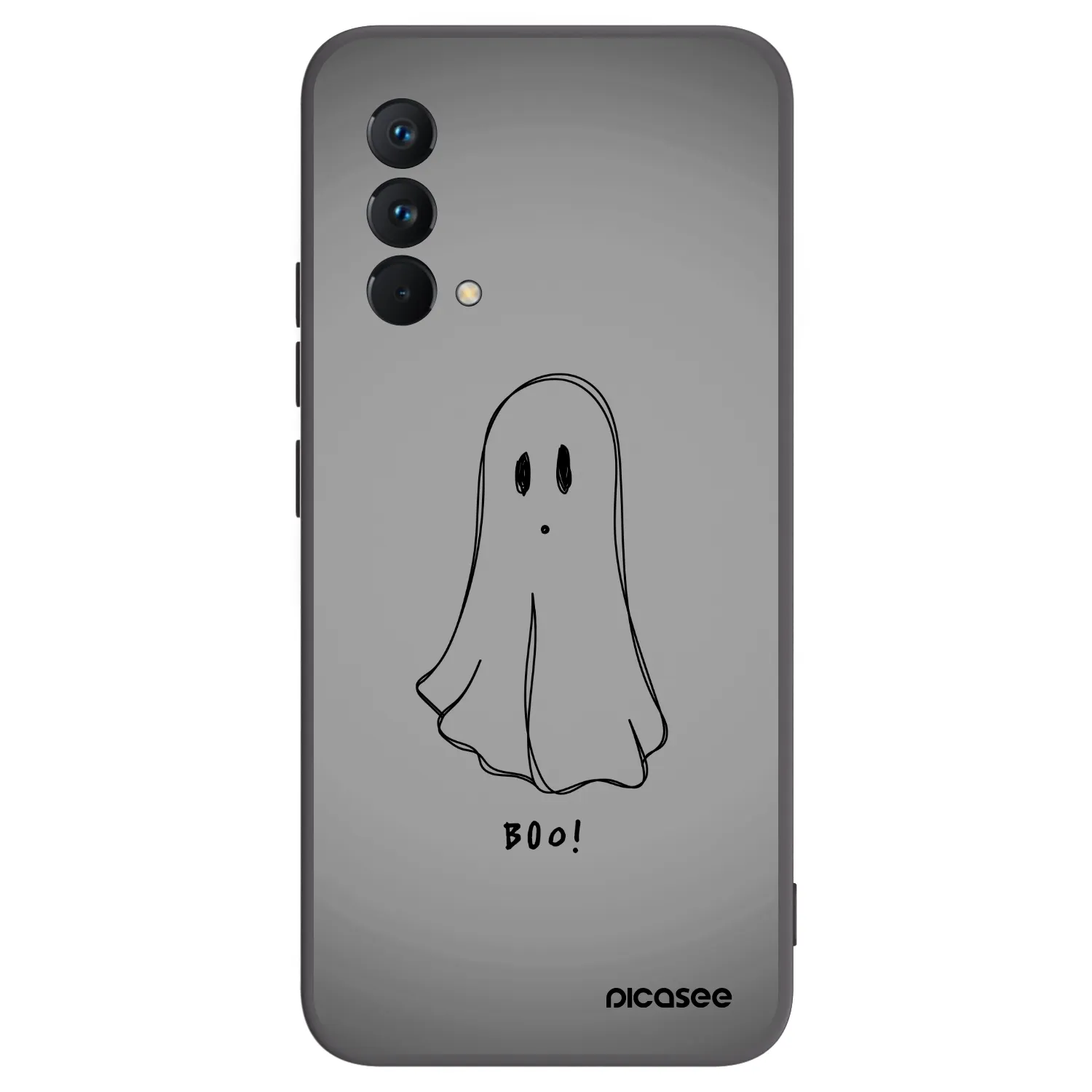 Picasee silikonski črni ovitek za Realme GT Master Edition 5G - Ghost