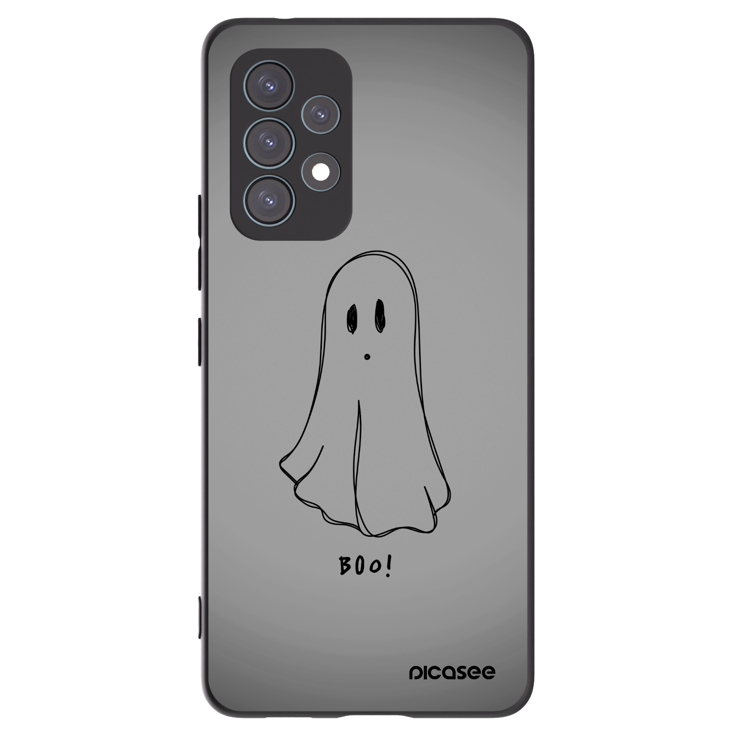 Picasee silikonski črni ovitek za Samsung Galaxy A53 5G A536 - Ghost