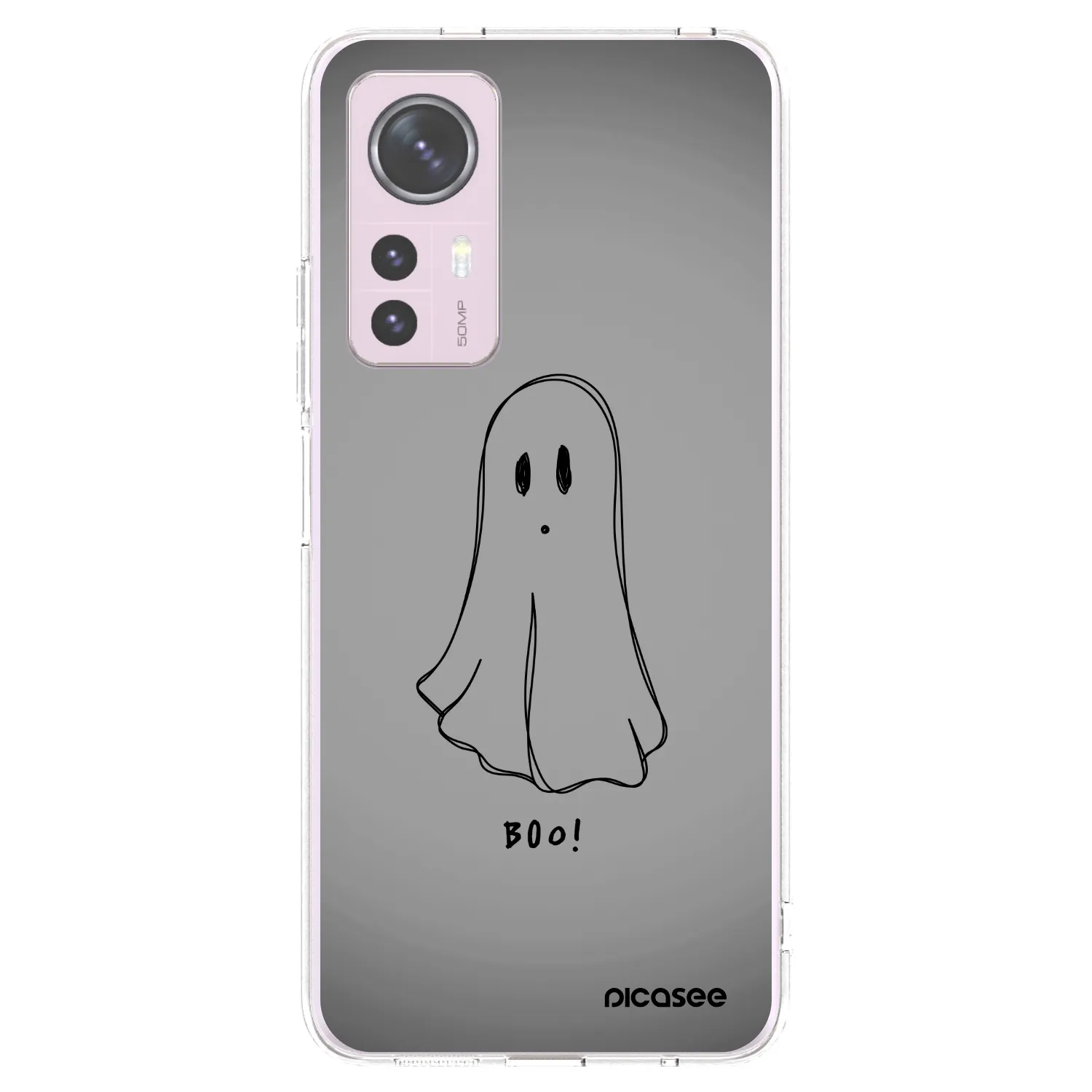 Picasee silikonski prozorni ovitek za Xiaomi 12 - Ghost