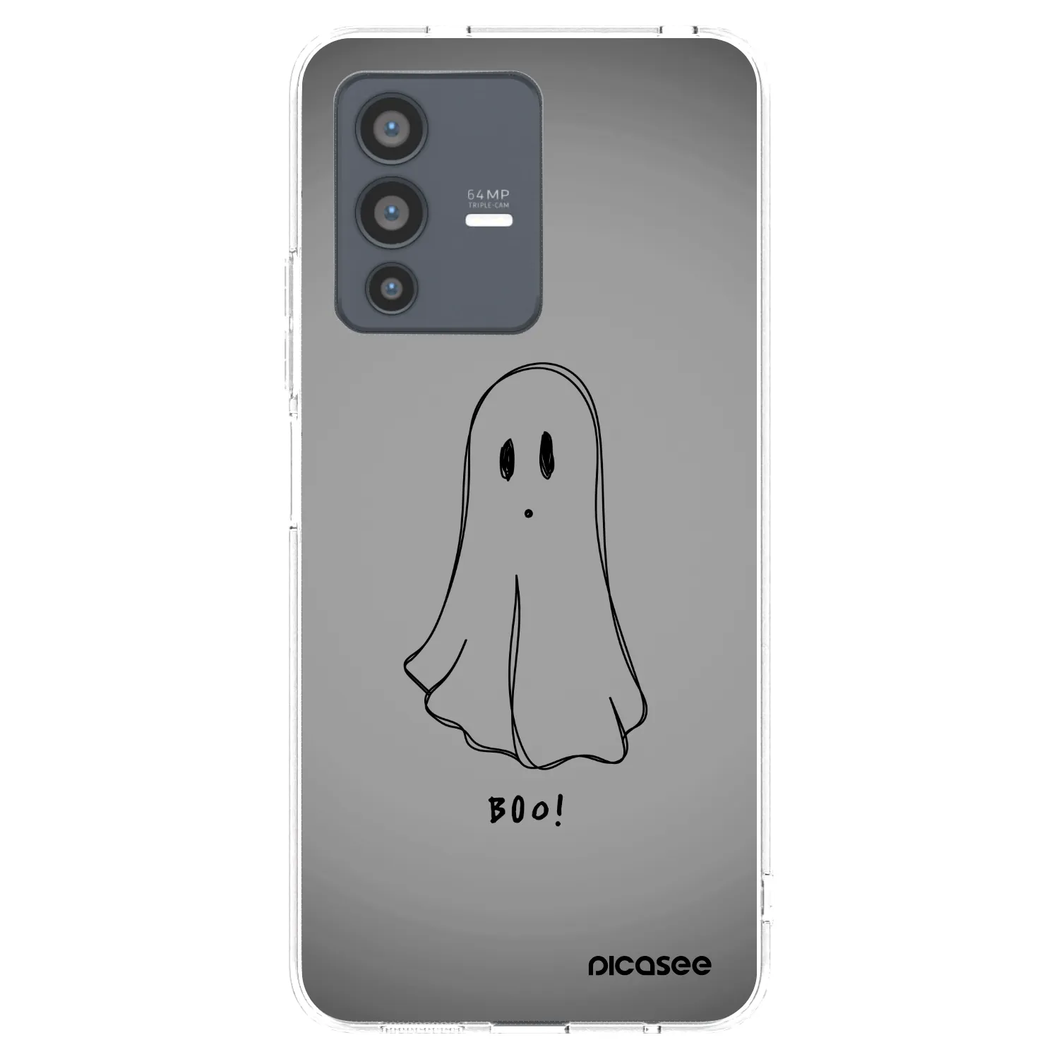 Picasee silikonski prozorni ovitek za Vivo V23 5G - Ghost