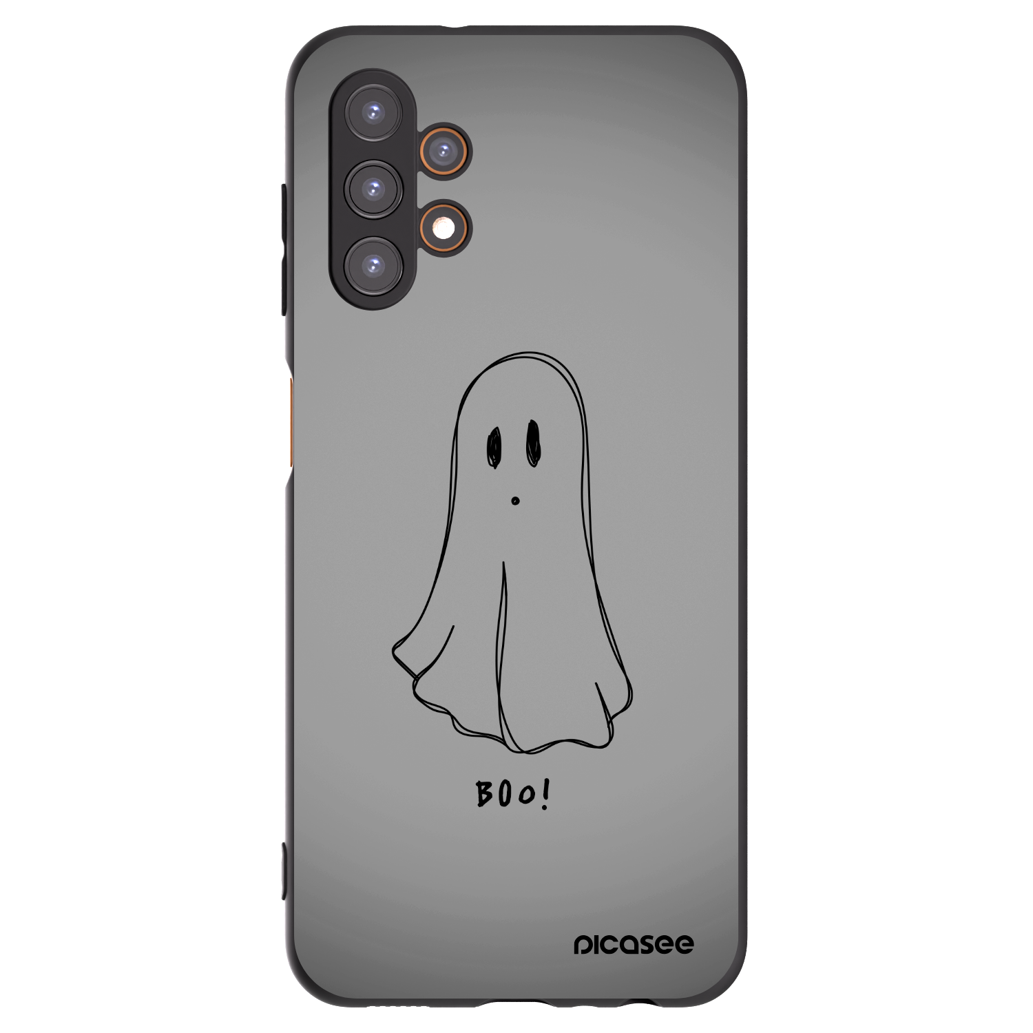 Picasee silikonski črni ovitek za Samsung Galaxy A13 4G A135 - Ghost