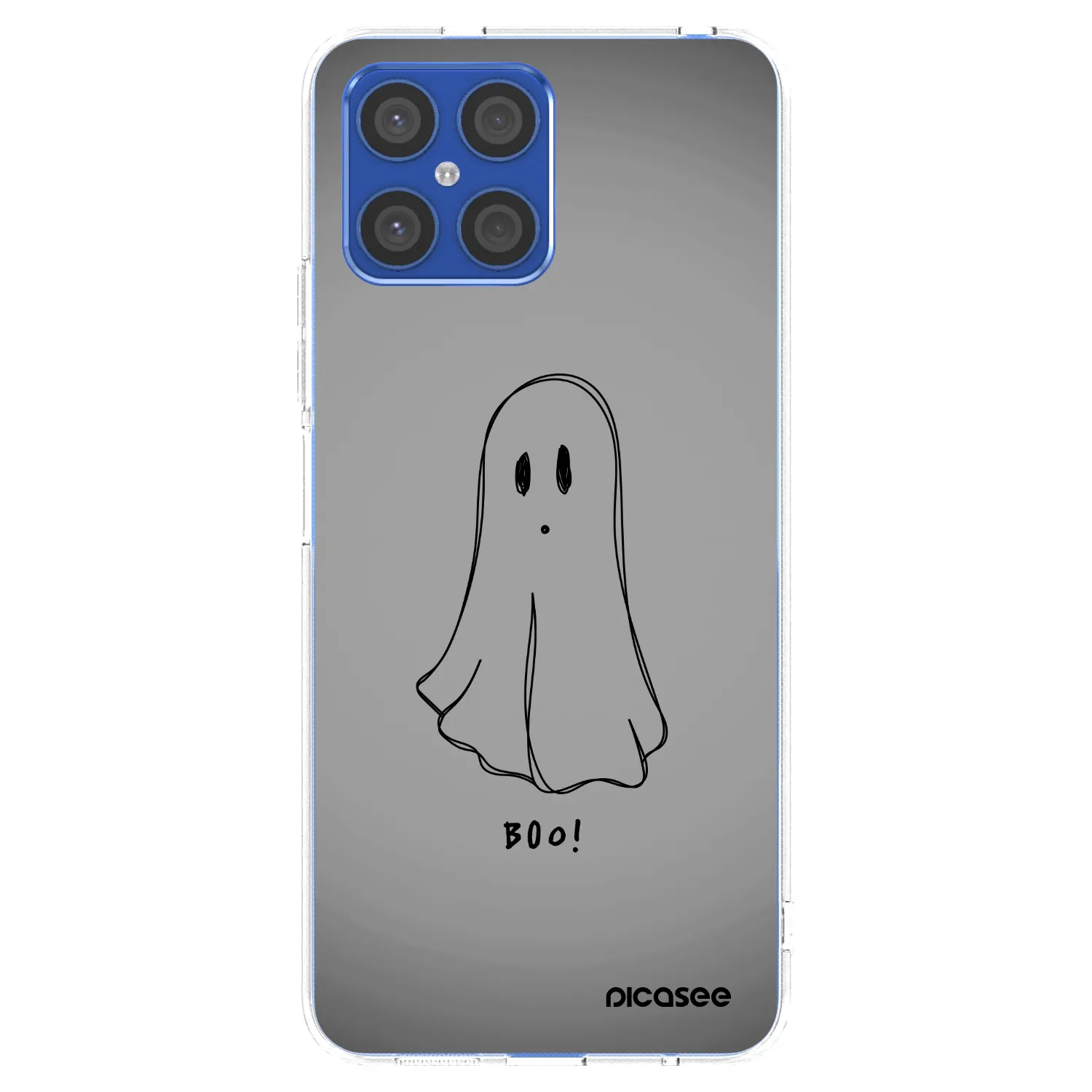 Picasee silikonski prozorni ovitek za Honor X8 4G - Ghost