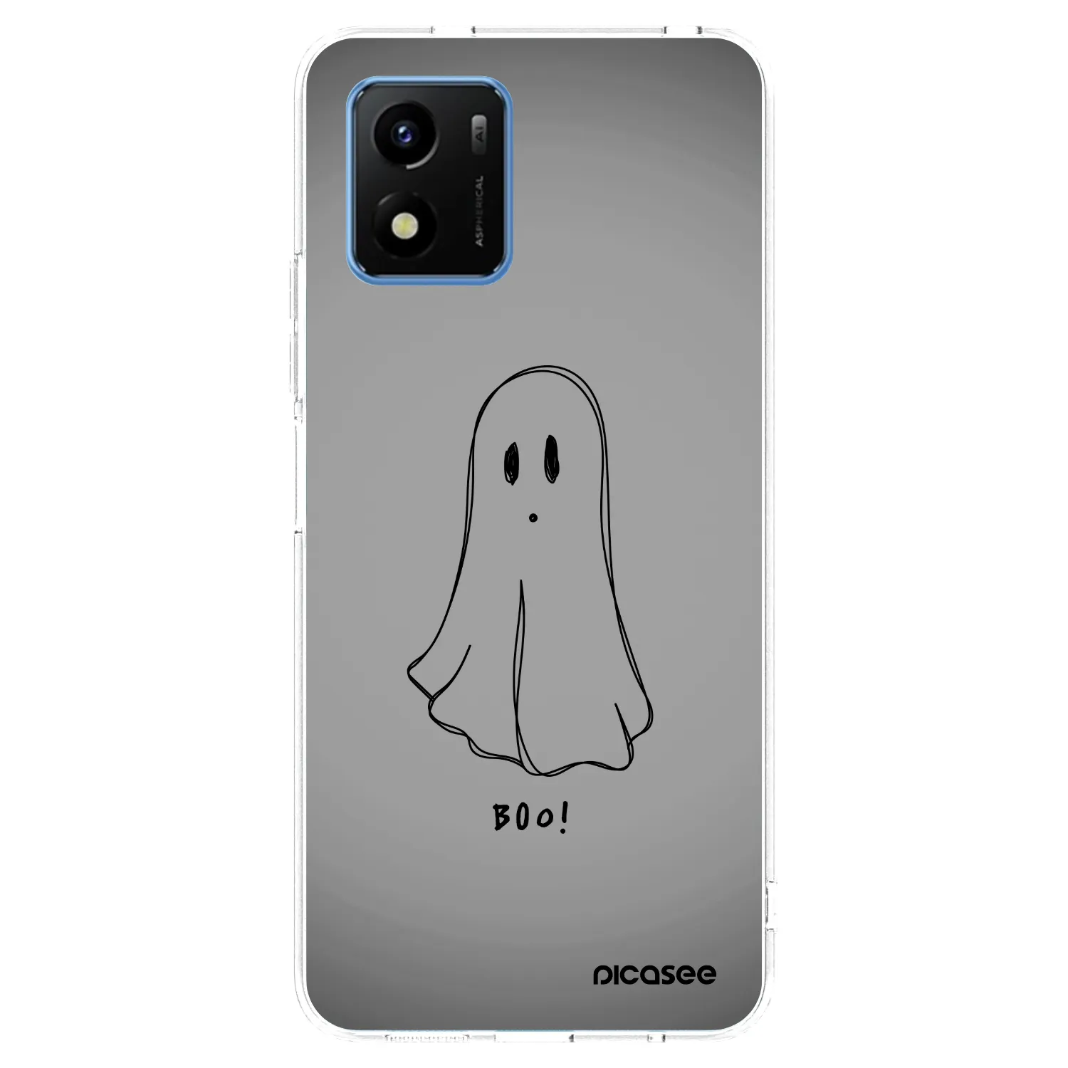 Picasee silikonski prozorni ovitek za Vivo Y01 - Ghost