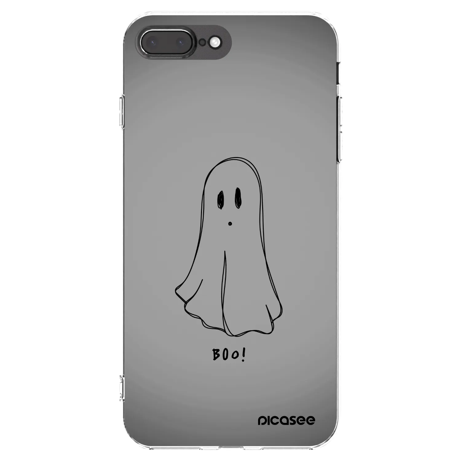 Picasee silikonski prozorni ovitek za Apple iPhone 8 Plus - Ghost