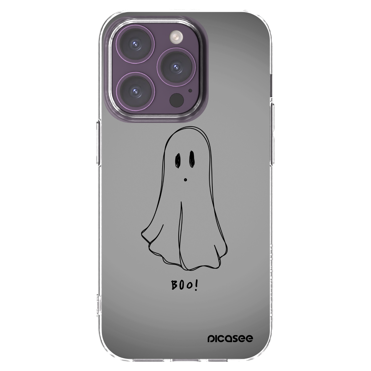 Picasee silikonski prozorni ovitek za Apple iPhone 14 Pro - Ghost