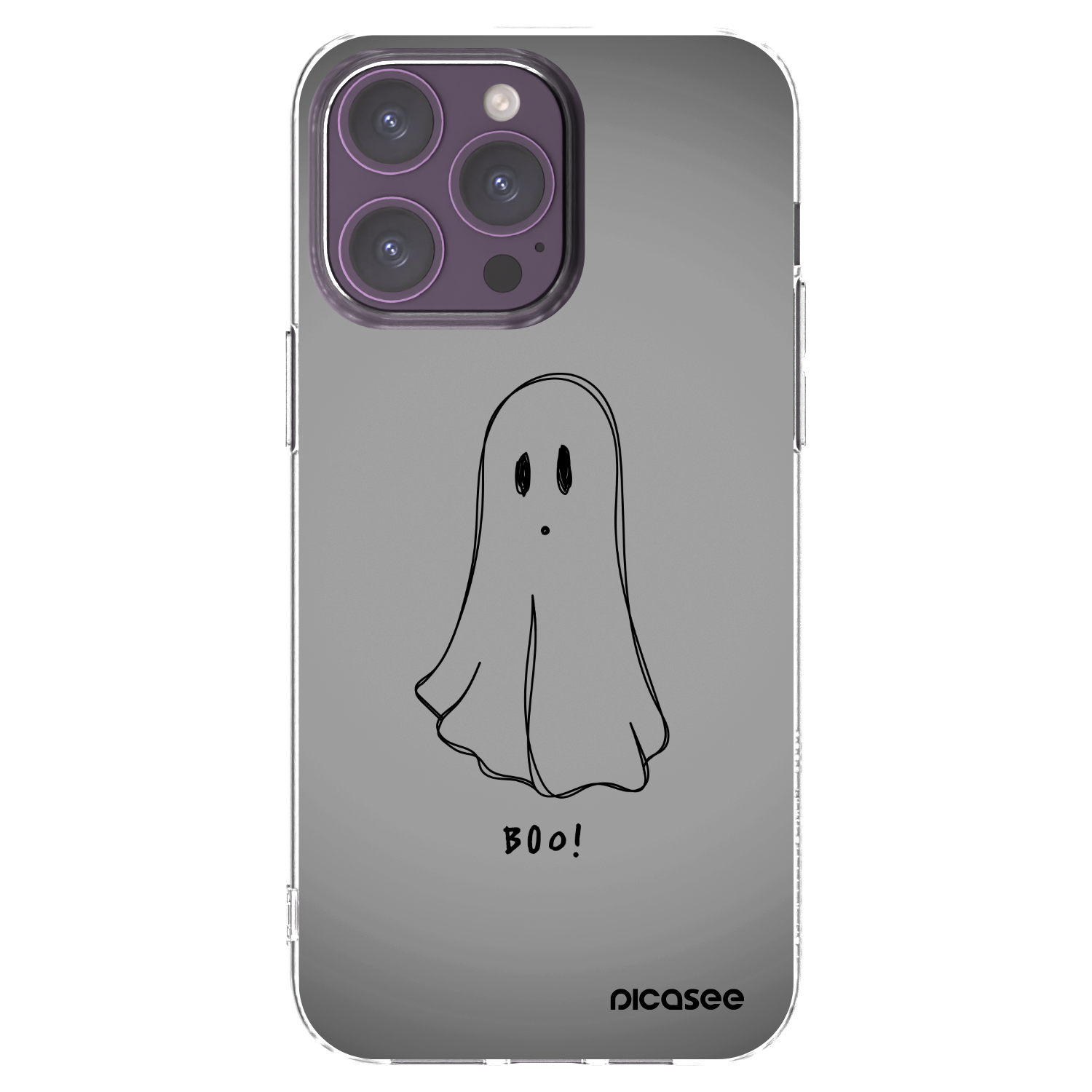 Picasee silikonski prozorni ovitek za Apple iPhone 14 Pro Max - Ghost