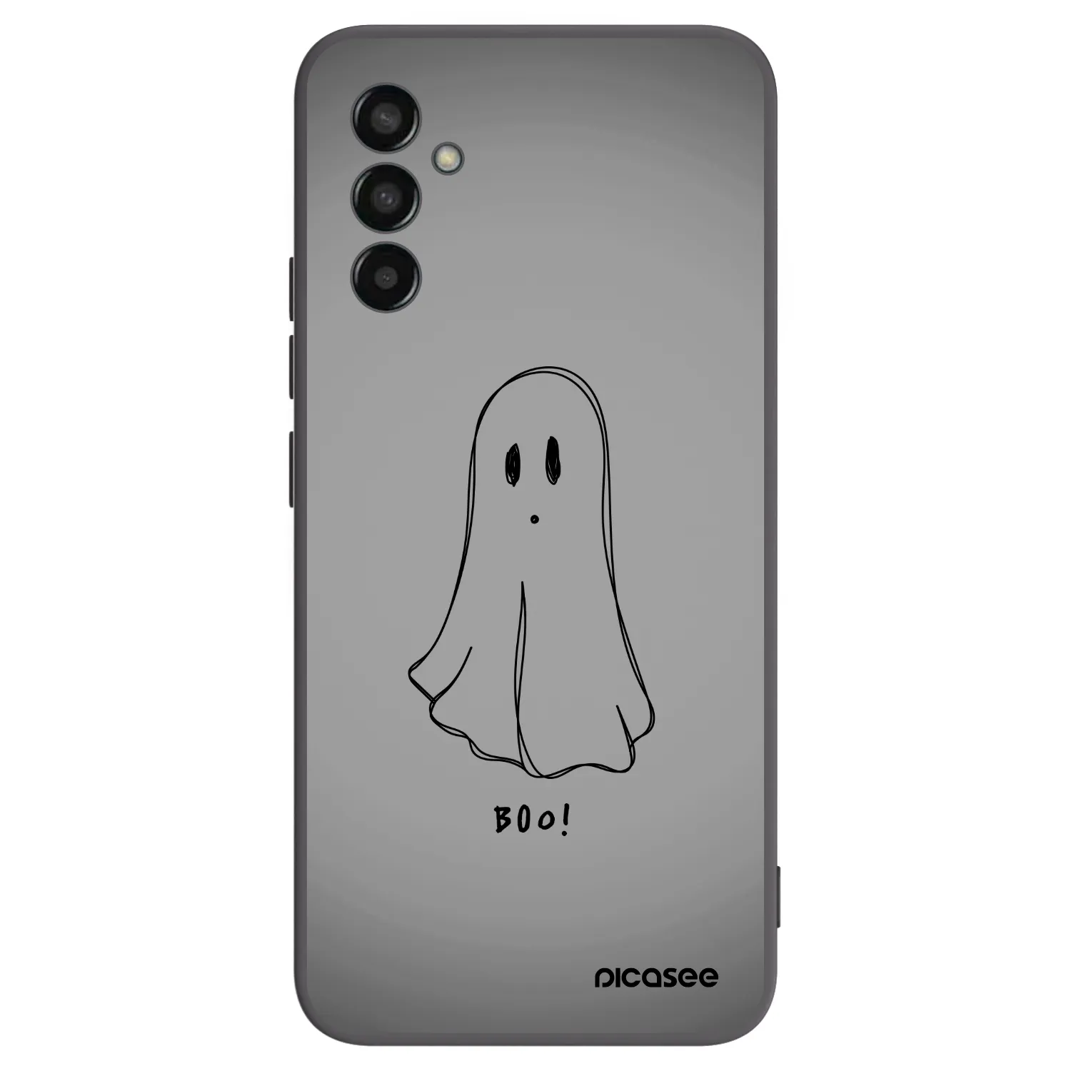Picasee silikonski črni ovitek za Samsung Galaxy M13 M135F - Ghost