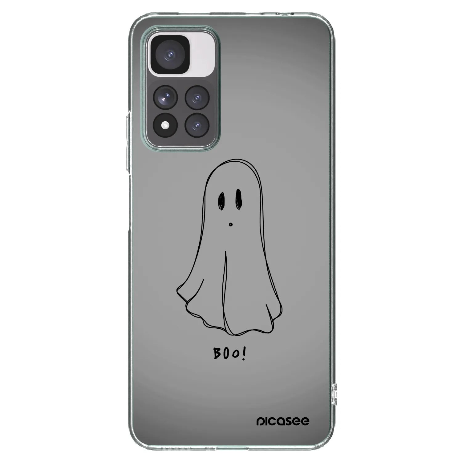 Picasee silikonski prozorni ovitek za Xiaomi Redmi Note 11 Pro+ 5G - Ghost