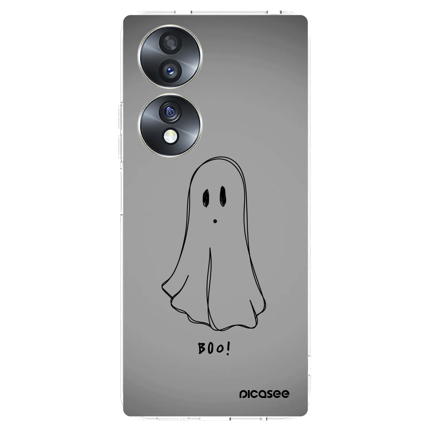 Picasee silikonski prozorni ovitek za Honor 70 - Ghost