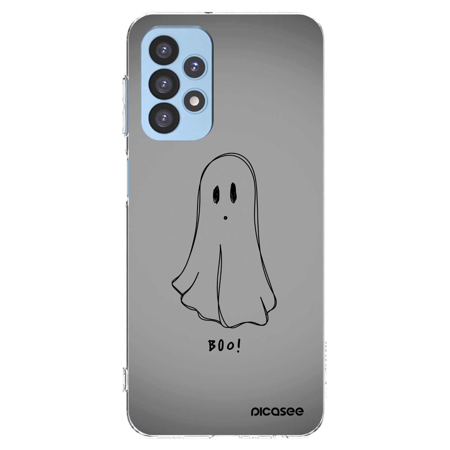 Picasee silikonski prozorni ovitek za Samsung Galaxy A23 A235F 4G - Ghost