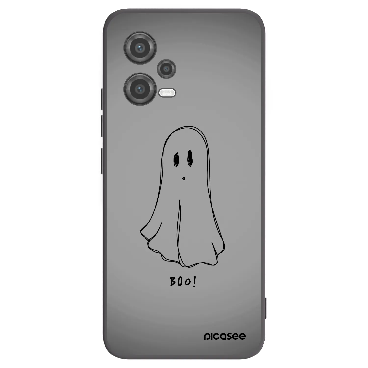 Picasee silikonski črni ovitek za Xiaomi Poco X5 - Ghost