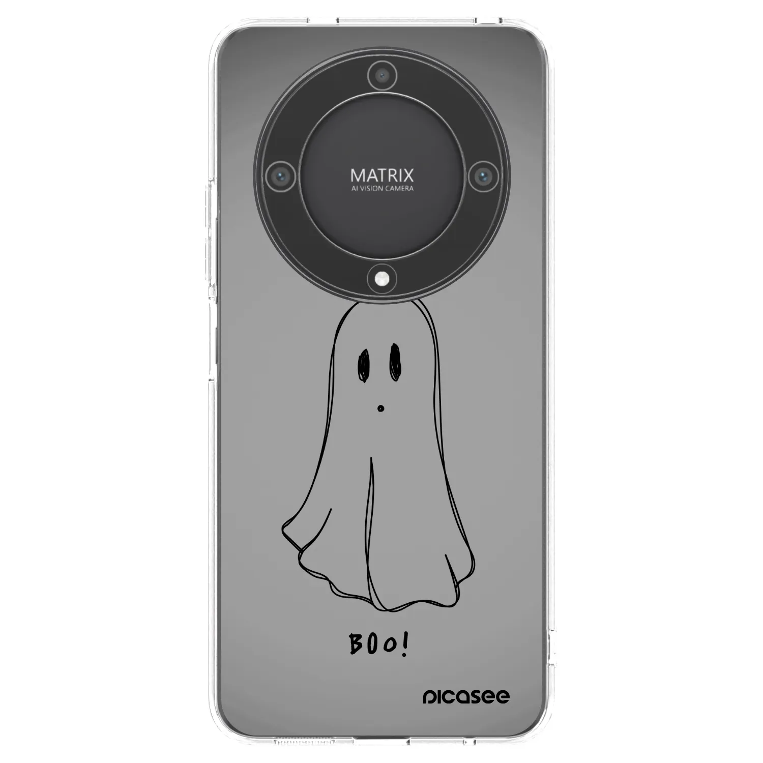 Picasee silikonski prozorni ovitek za Honor Magic5 Lite 5G - Ghost
