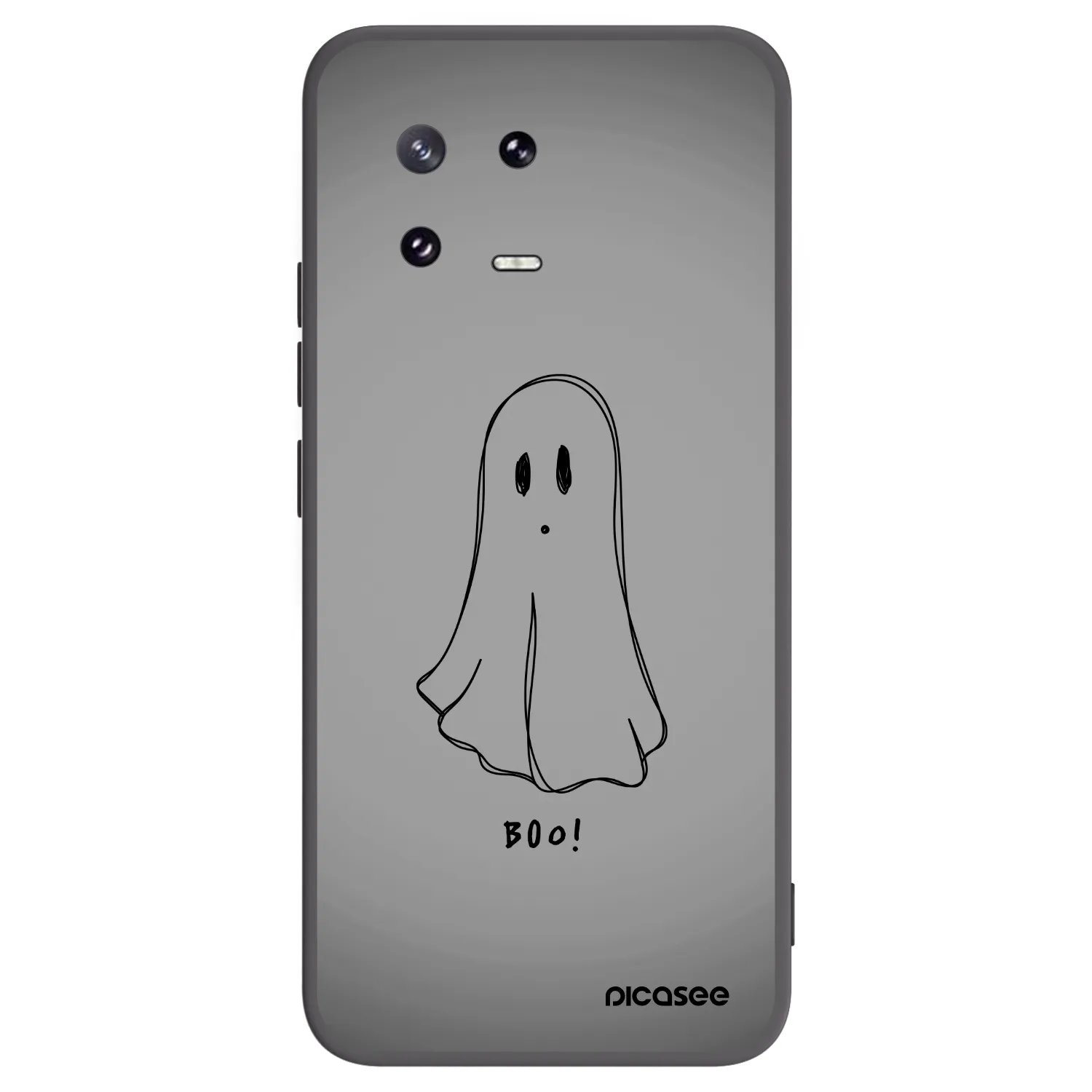 Picasee silikonski črni ovitek za Xiaomi 13 Pro - Ghost