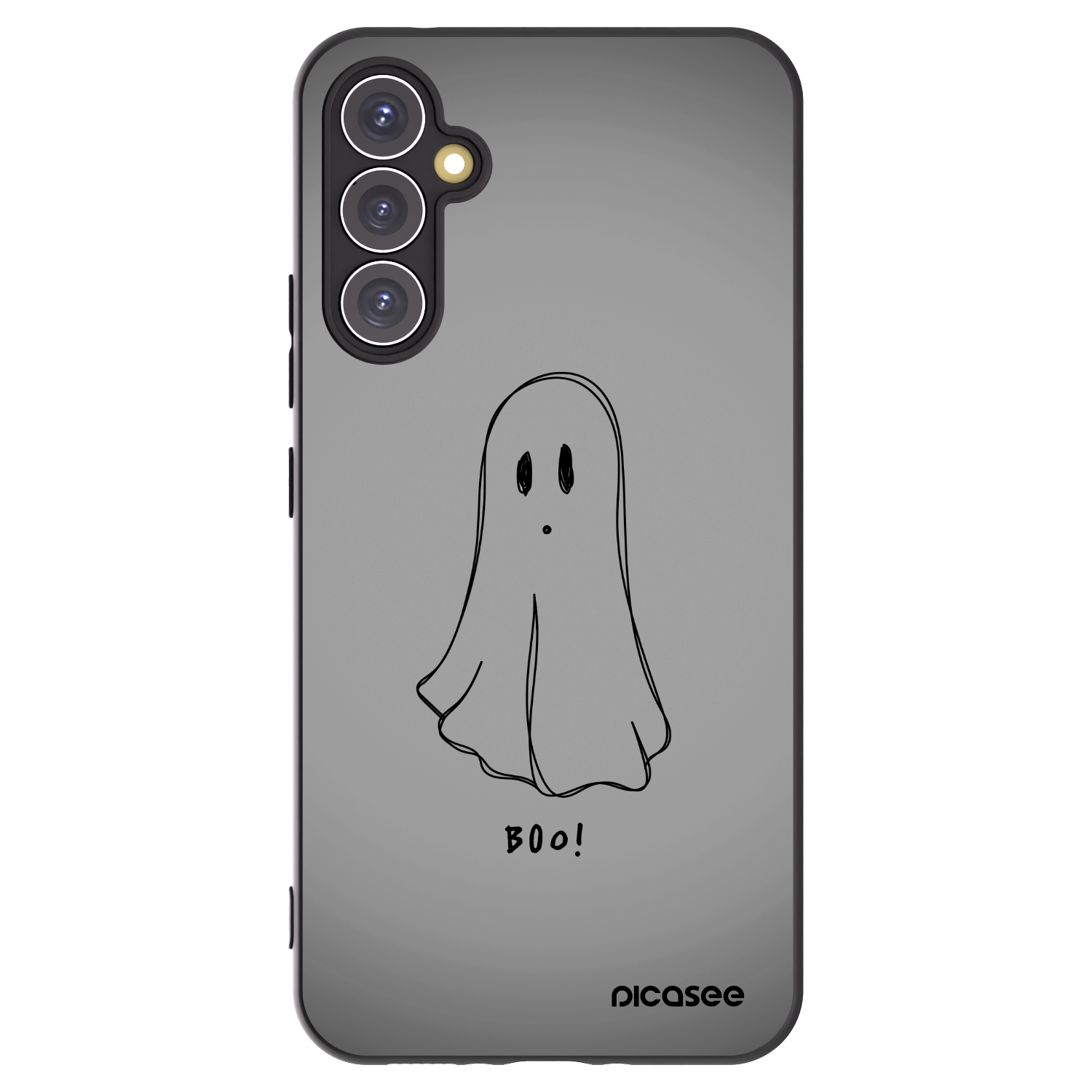 Picasee silikonski črni ovitek za Samsung Galaxy A34 5G A346B - Ghost