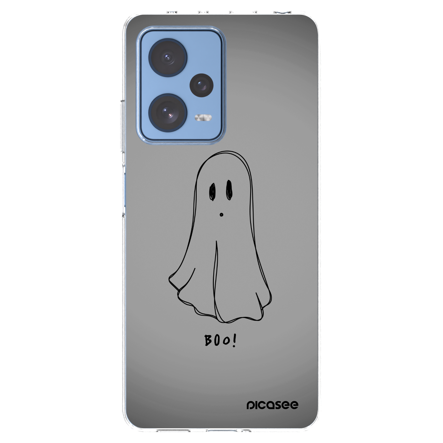 Picasee silikonski prozorni ovitek za Xiaomi Redmi Note 12 Pro 5G - Ghost