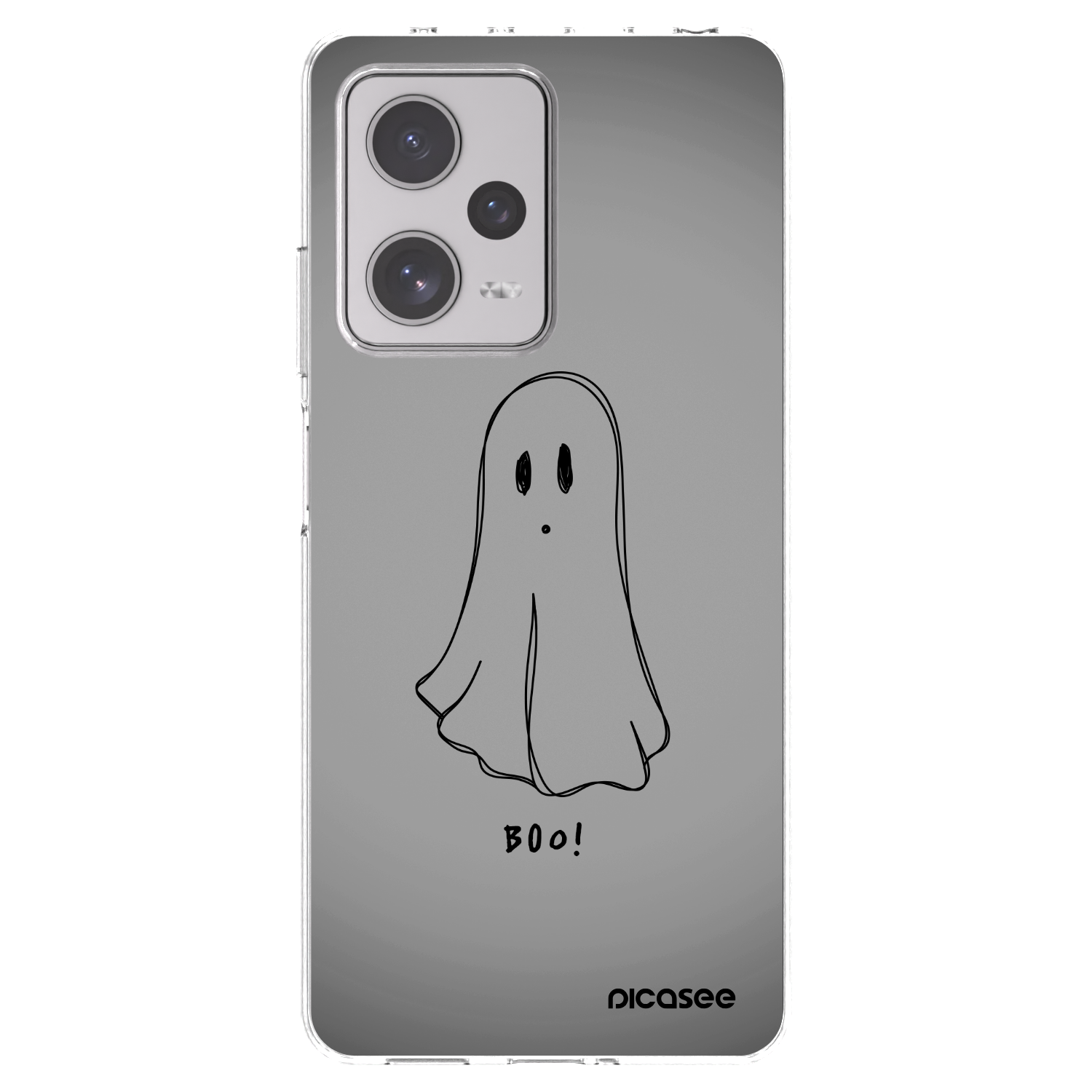 Picasee silikonski prozorni ovitek za Xiaomi Redmi Note 12 Pro+ 5G - Ghost