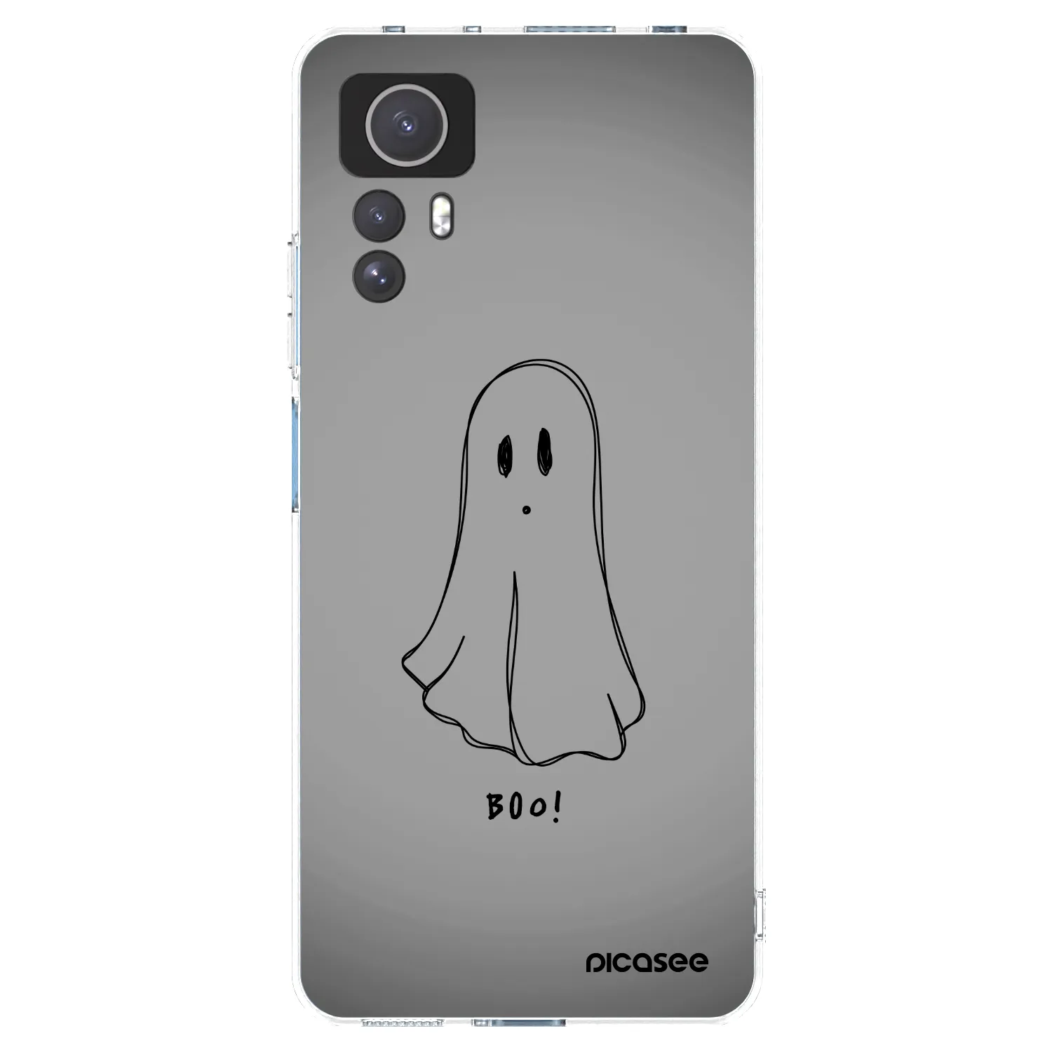 Picasee silikonski prozorni ovitek za Xiaomi Redmi Note 12S - Ghost