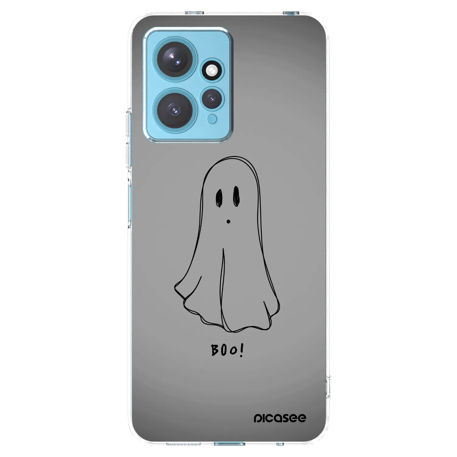 Picasee silikonski prozorni ovitek za Xiaomi Redmi Note 12 4G - Ghost