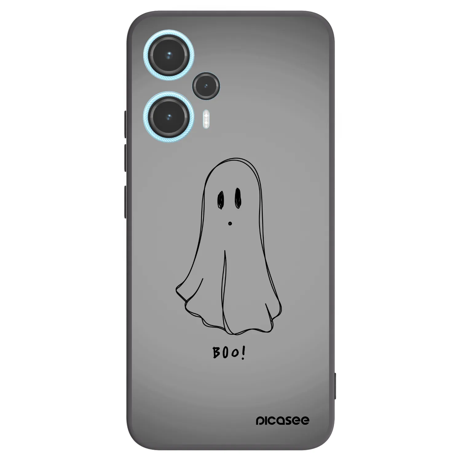 Picasee silikonski črni ovitek za Xiaomi Poco F5 - Ghost
