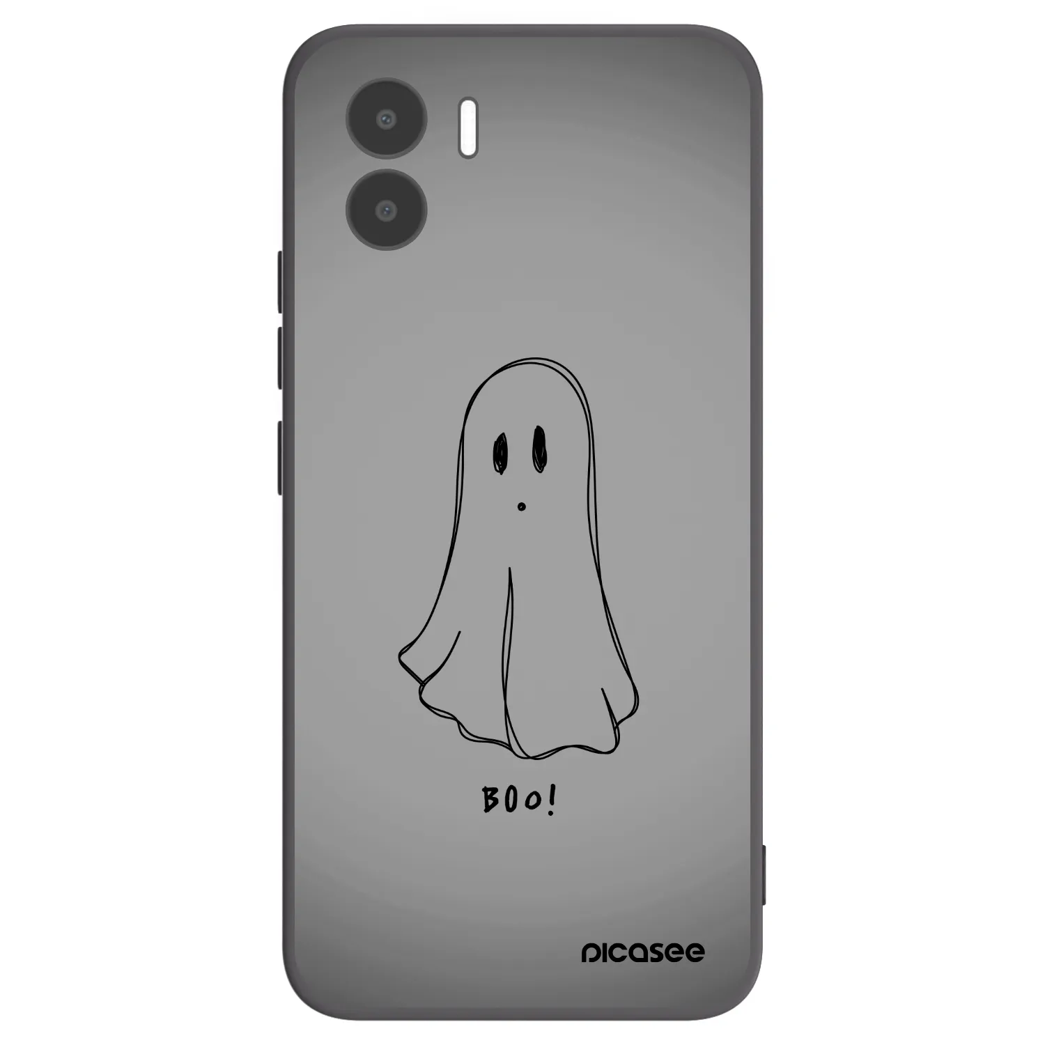 Picasee silikonski črni ovitek za Xiaomi Redmi A2 - Ghost