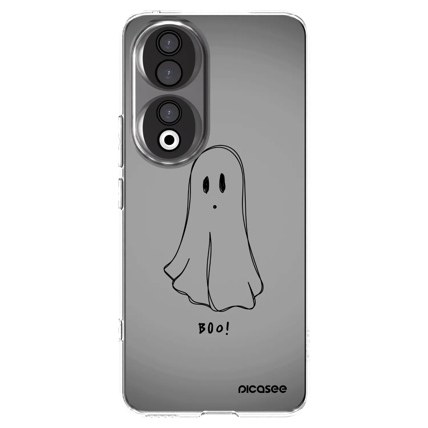 Picasee silikonski prozorni ovitek za Honor 90 5G - Ghost