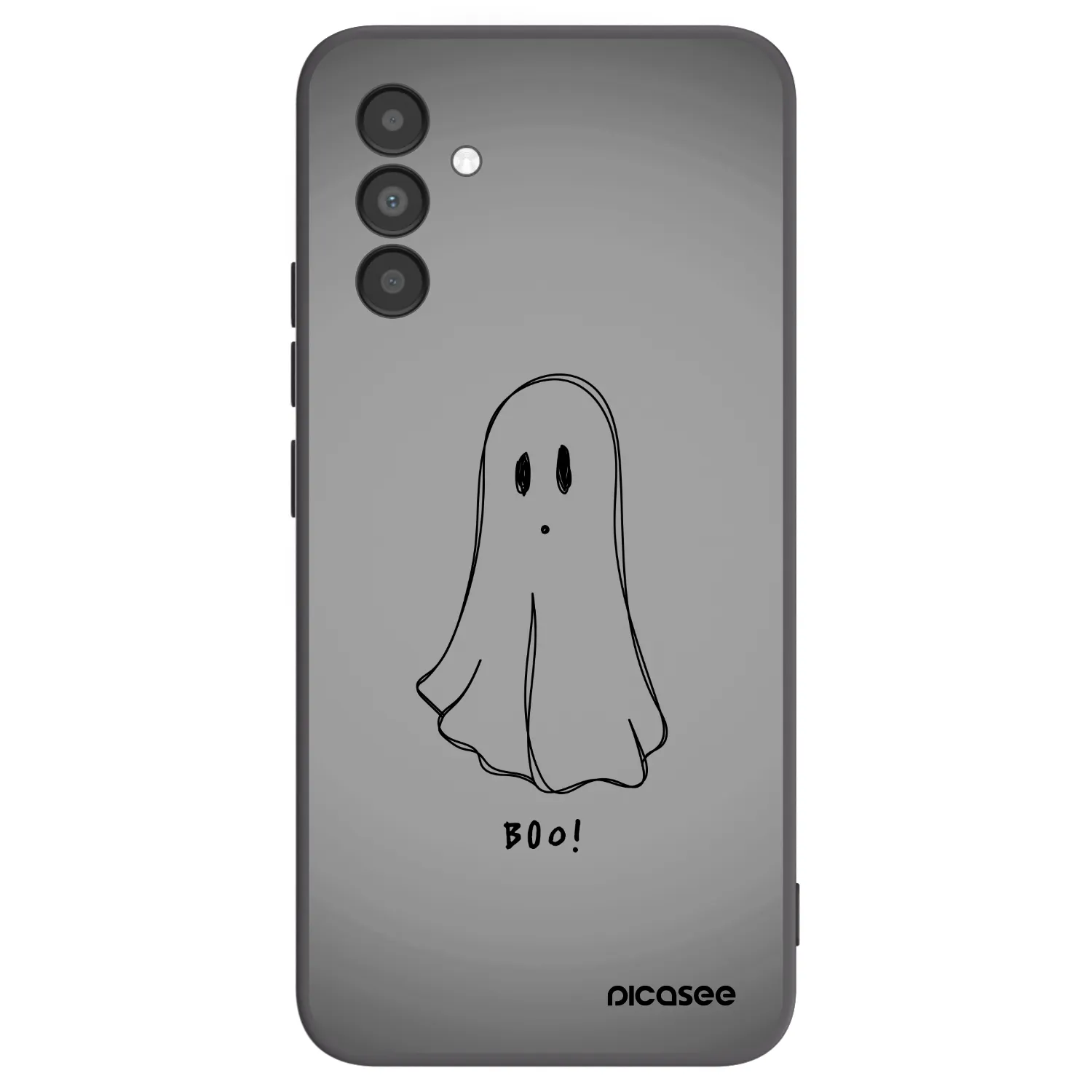 Picasee silikonski črni ovitek za Samsung Galaxy A04s A047F - Ghost