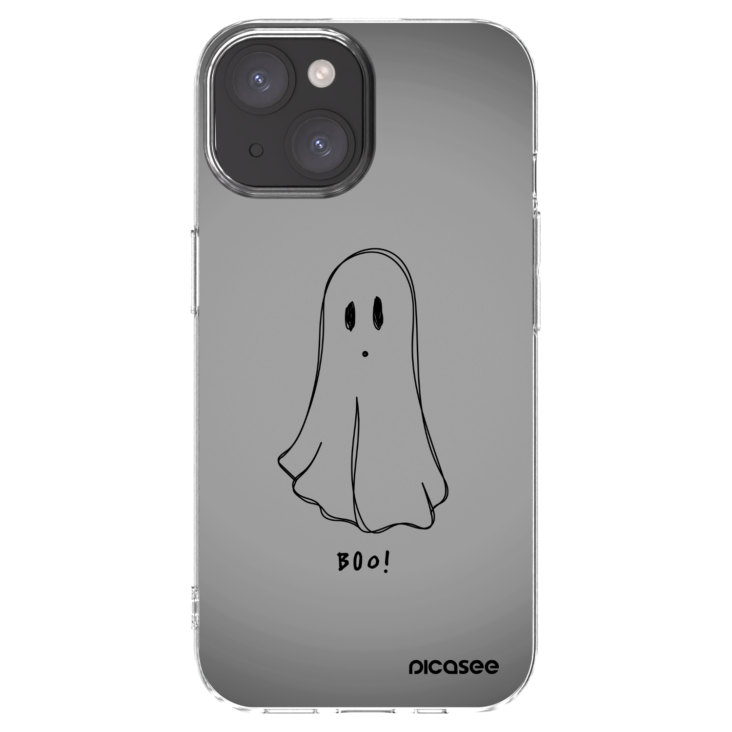 Picasee silikonski prozorni ovitek za Apple iPhone 15 - Ghost