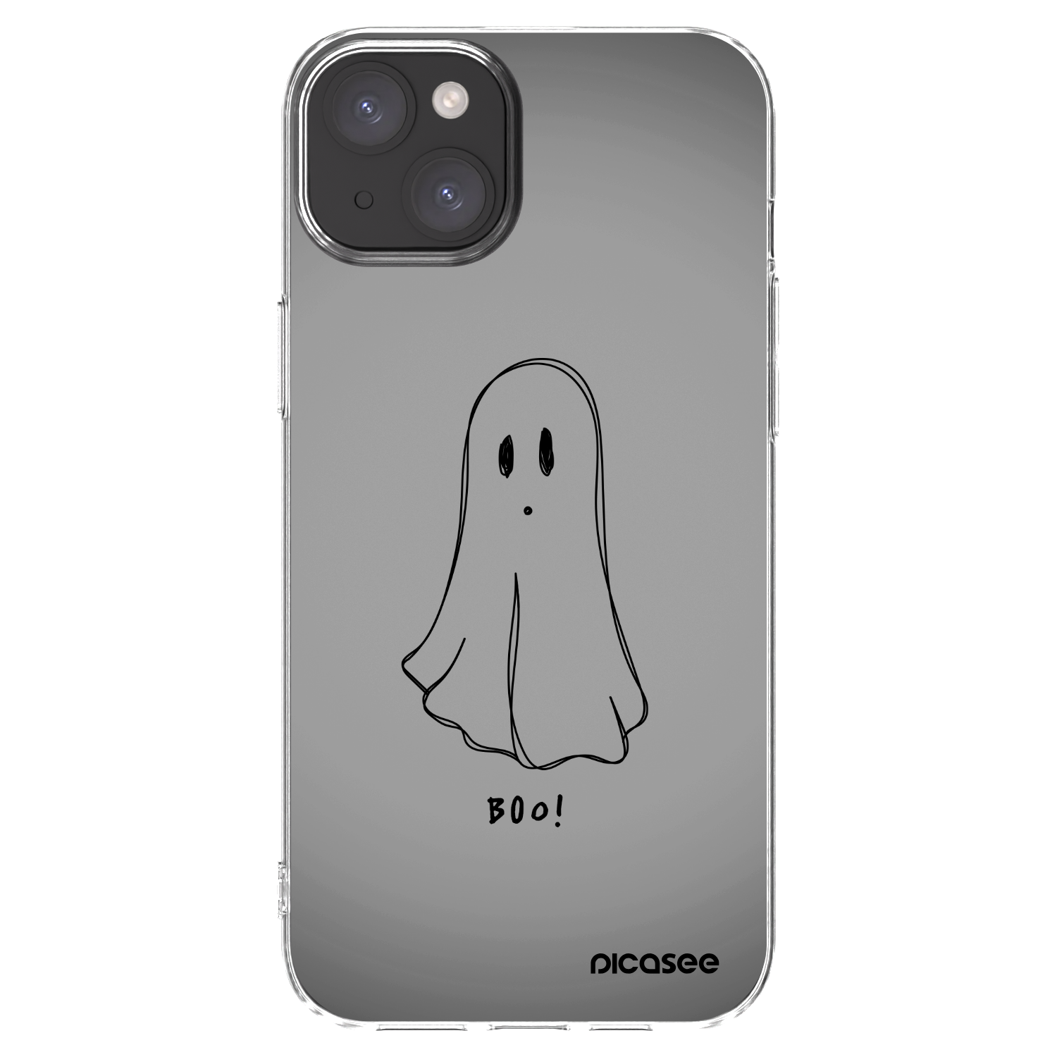 Picasee silikonski prozorni ovitek za Apple iPhone 15 Plus - Ghost