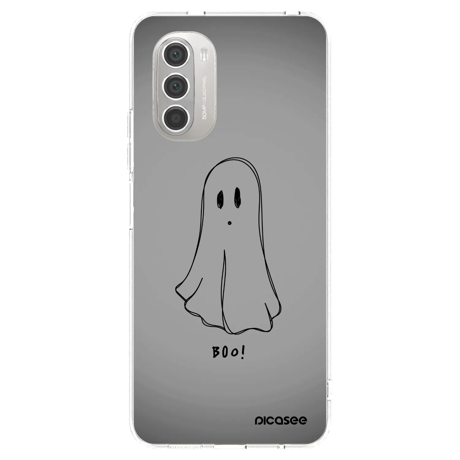 Picasee silikonski prozorni ovitek za Motorola Moto G51 - Ghost
