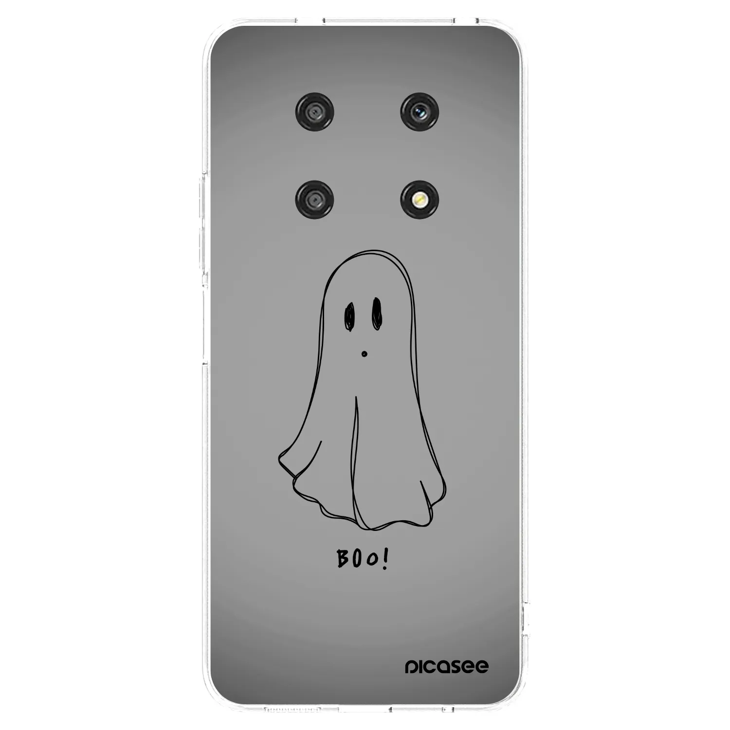 Picasee silikonski prozorni ovitek za Honor Magic4 Lite 5G - Ghost