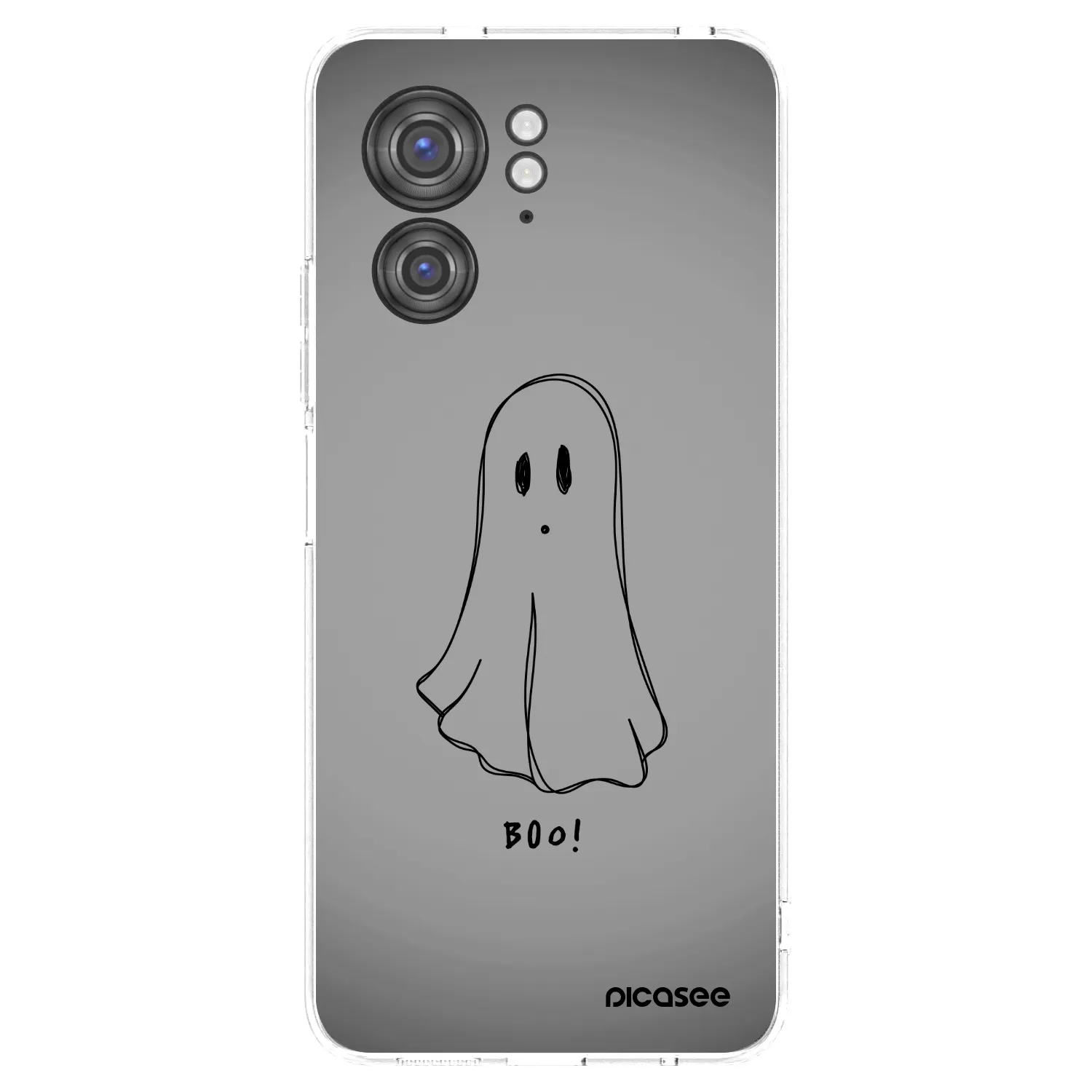 Picasee silikonski prozorni ovitek za Motorola Edge 40 - Ghost