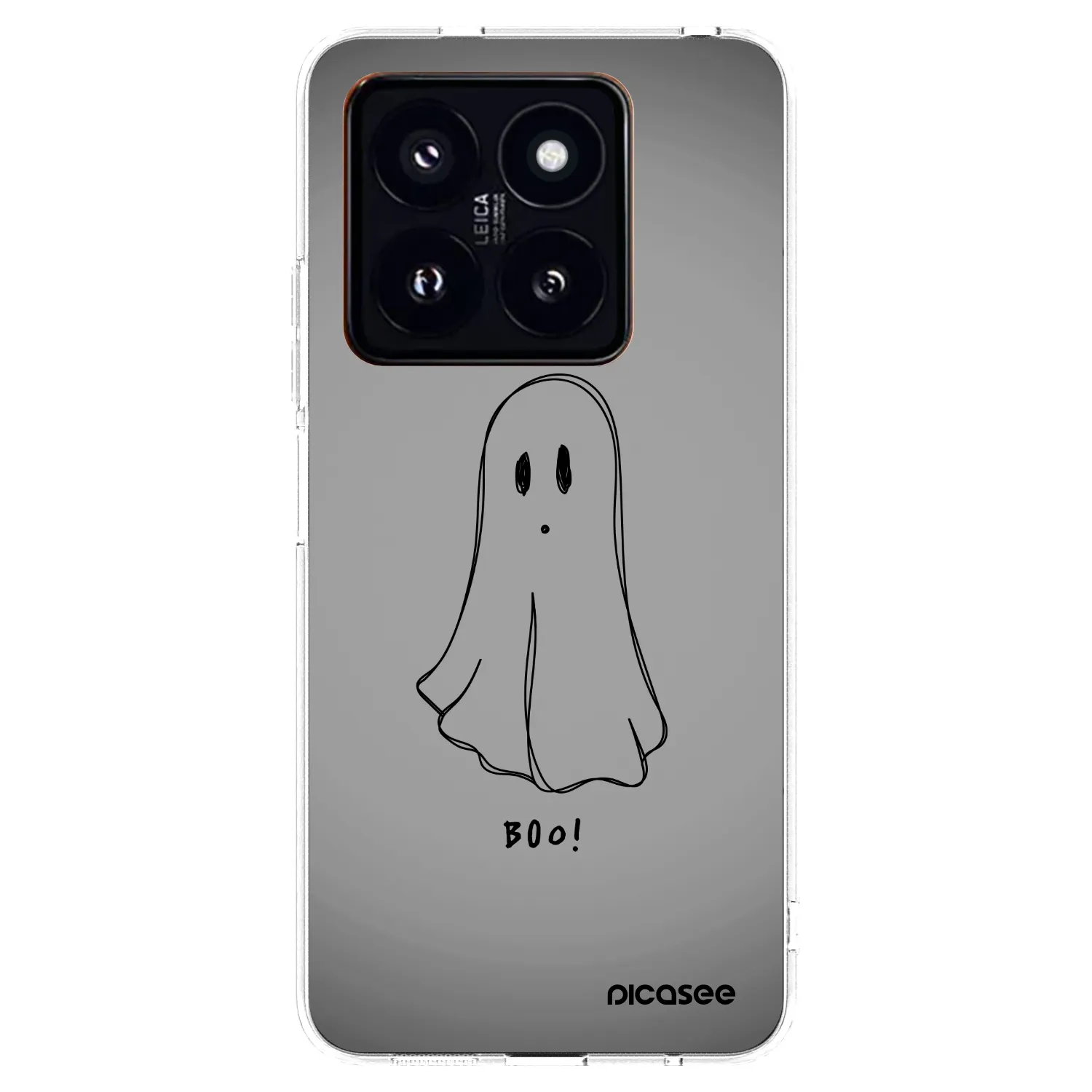 Picasee silikonski prozorni ovitek za Xiaomi 14 Pro - Ghost