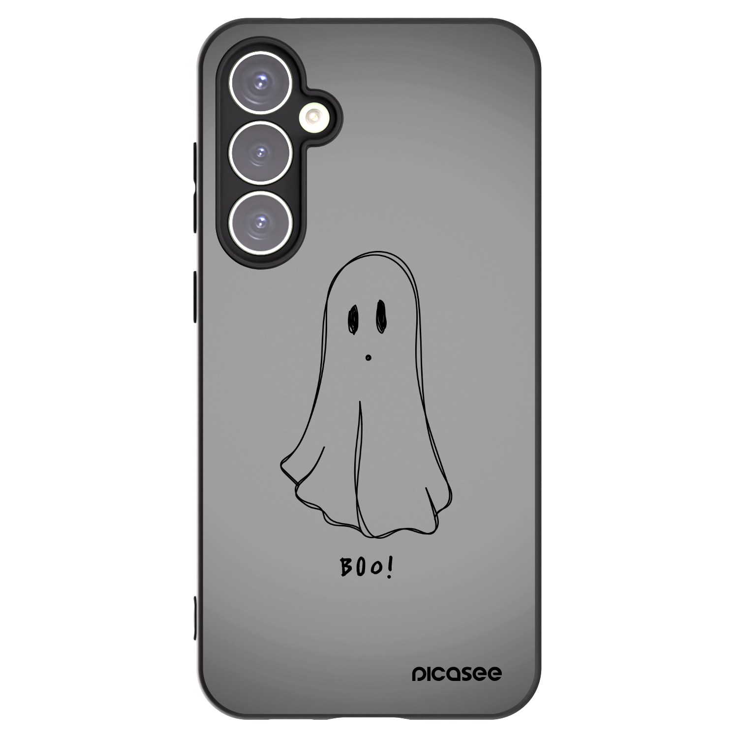 Picasee silikonski črni ovitek za Samsung Galaxy S23 FE S711B - Ghost