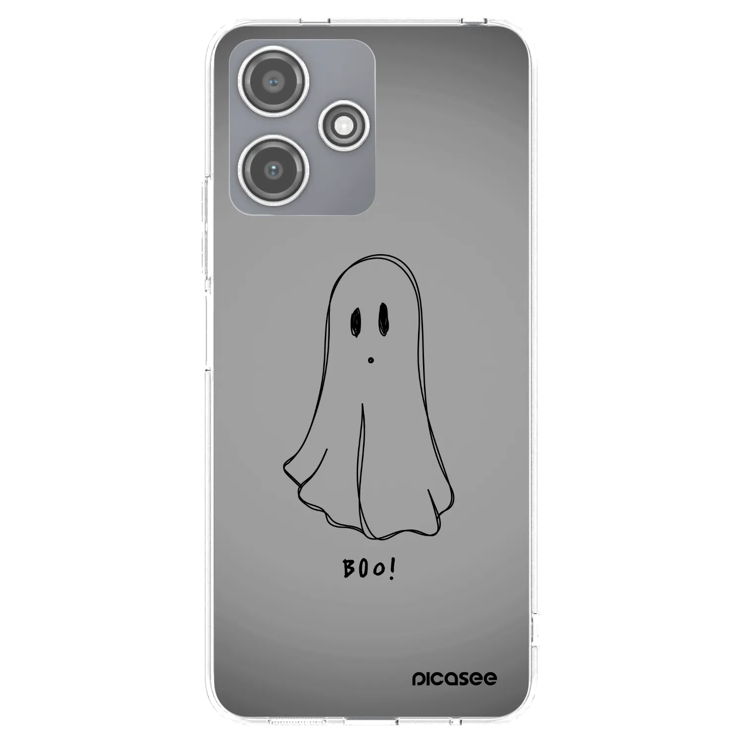 Picasee silikonski prozorni ovitek za Xiaomi Redmi 12 5G - Ghost
