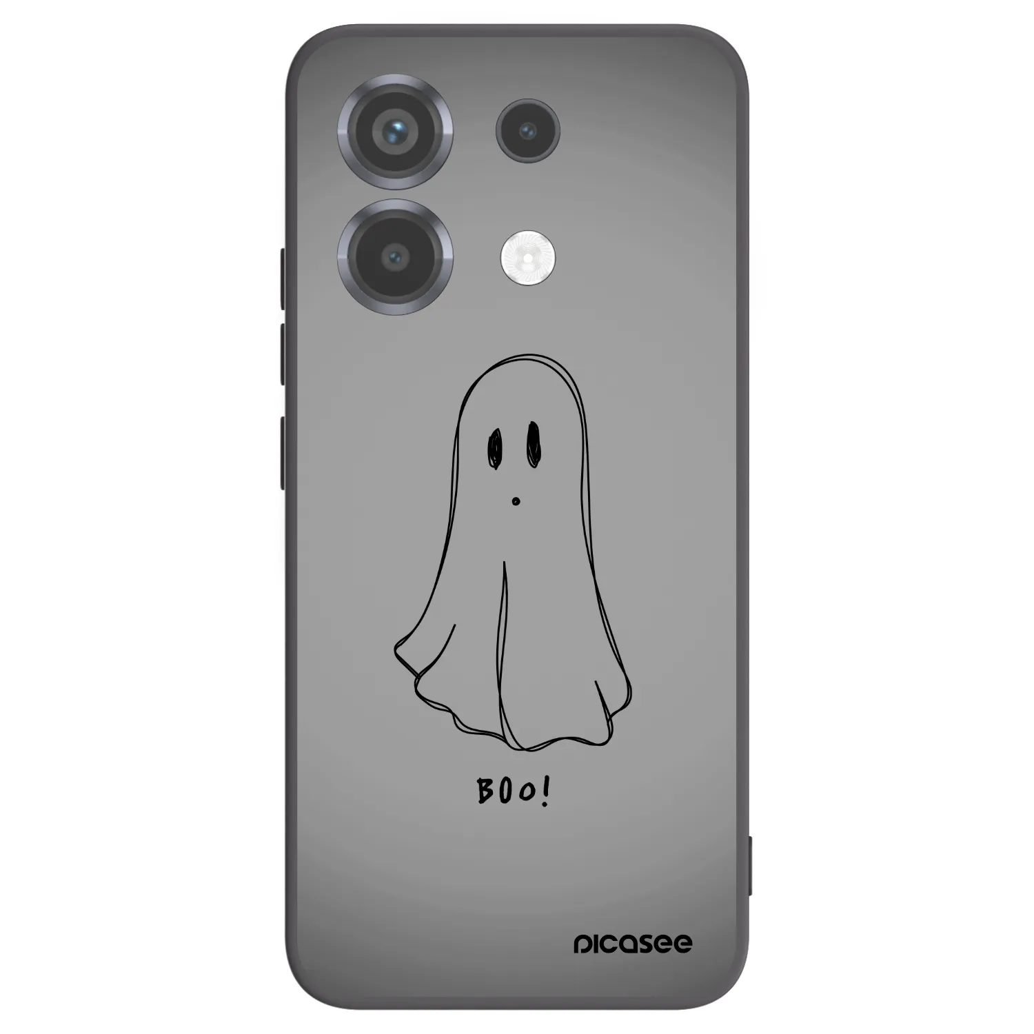 Picasee silikonski črni ovitek za Xiaomi Poco X6 - Ghost