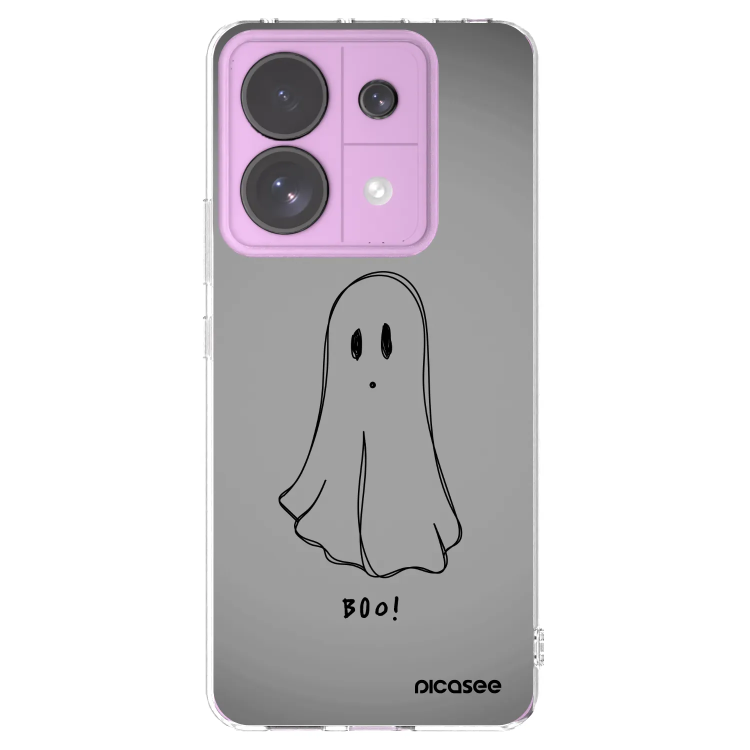 Picasee silikonski prozorni ovitek za Xiaomi Redmi Note 13 Pro 5G - Ghost