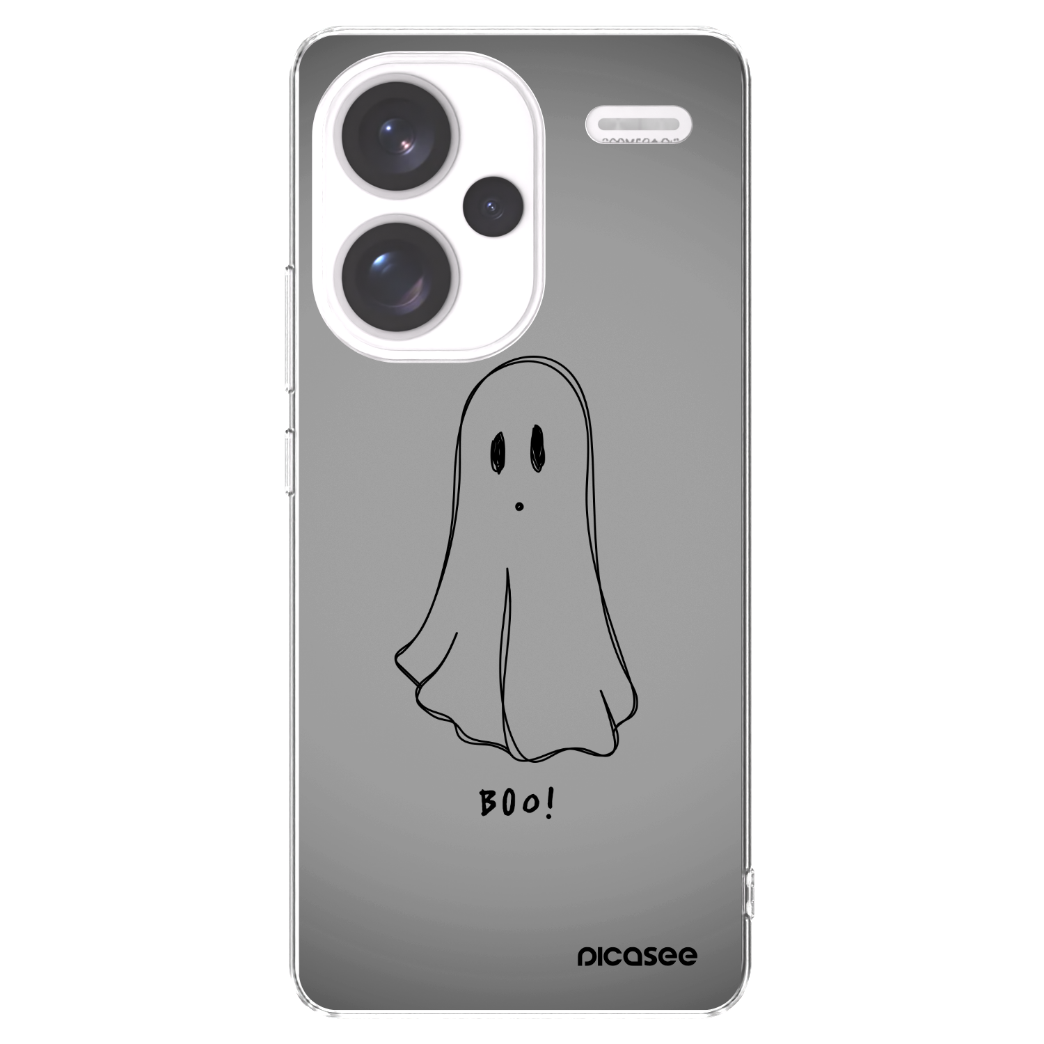 Picasee silikonski prozorni ovitek za Xiaomi Redmi Note 13 Pro+ 5G - Ghost